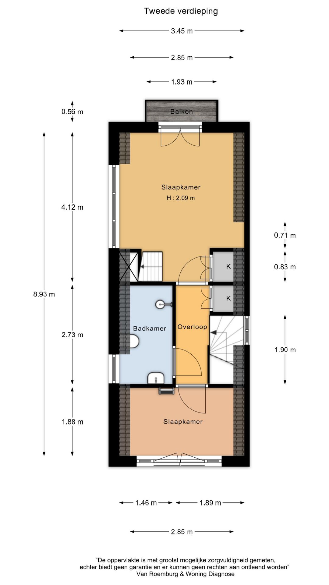 Characterful Split-Level Upper House with Private Entrance in the Jordaan — 46