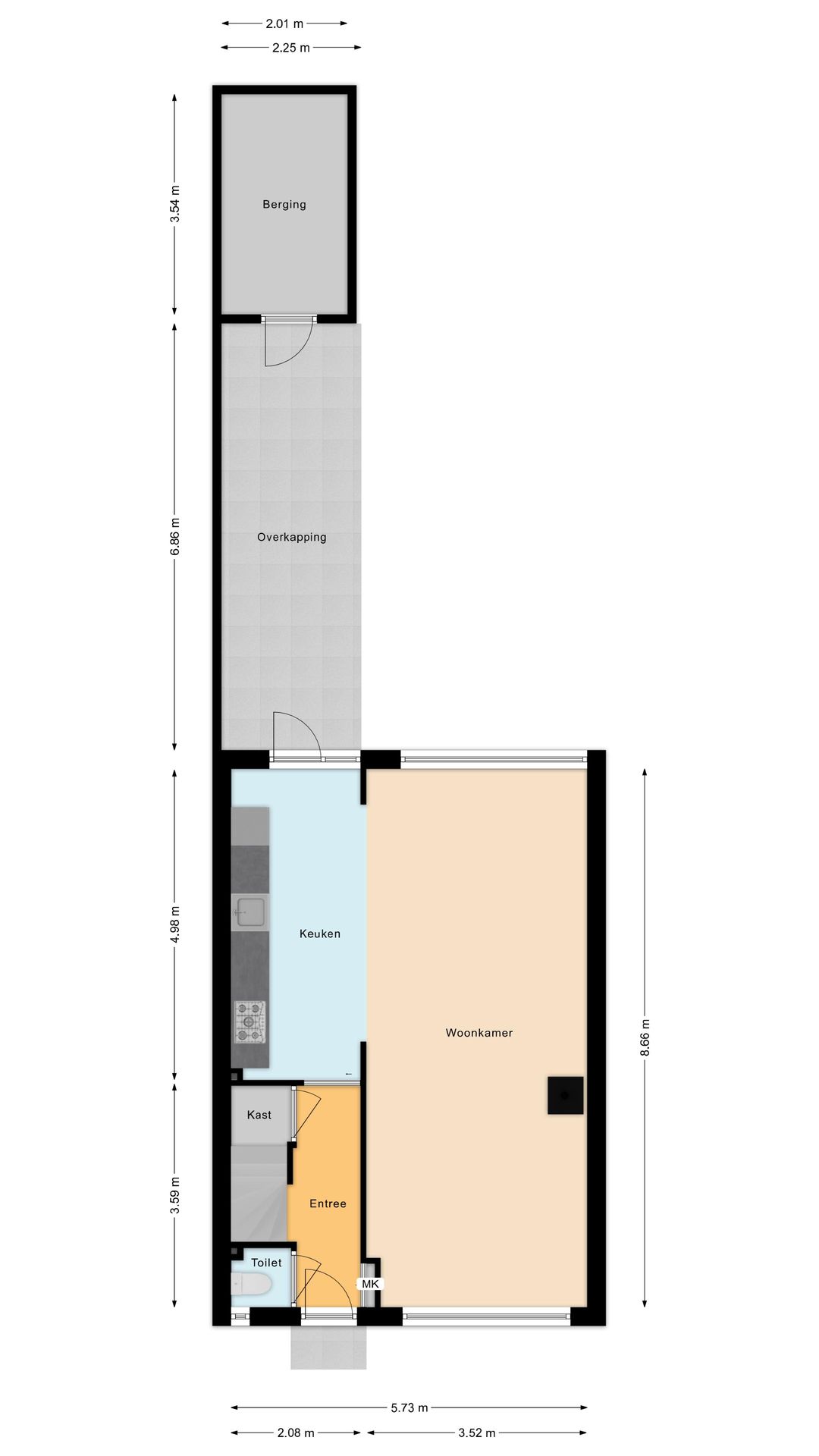 Move-in Ready Terraced Home with Three Bedrooms in Best — 28