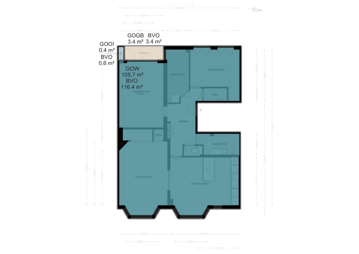 Charmant Appartement met Groen Uitzicht in Amsterdam Oud-Zuid — 25