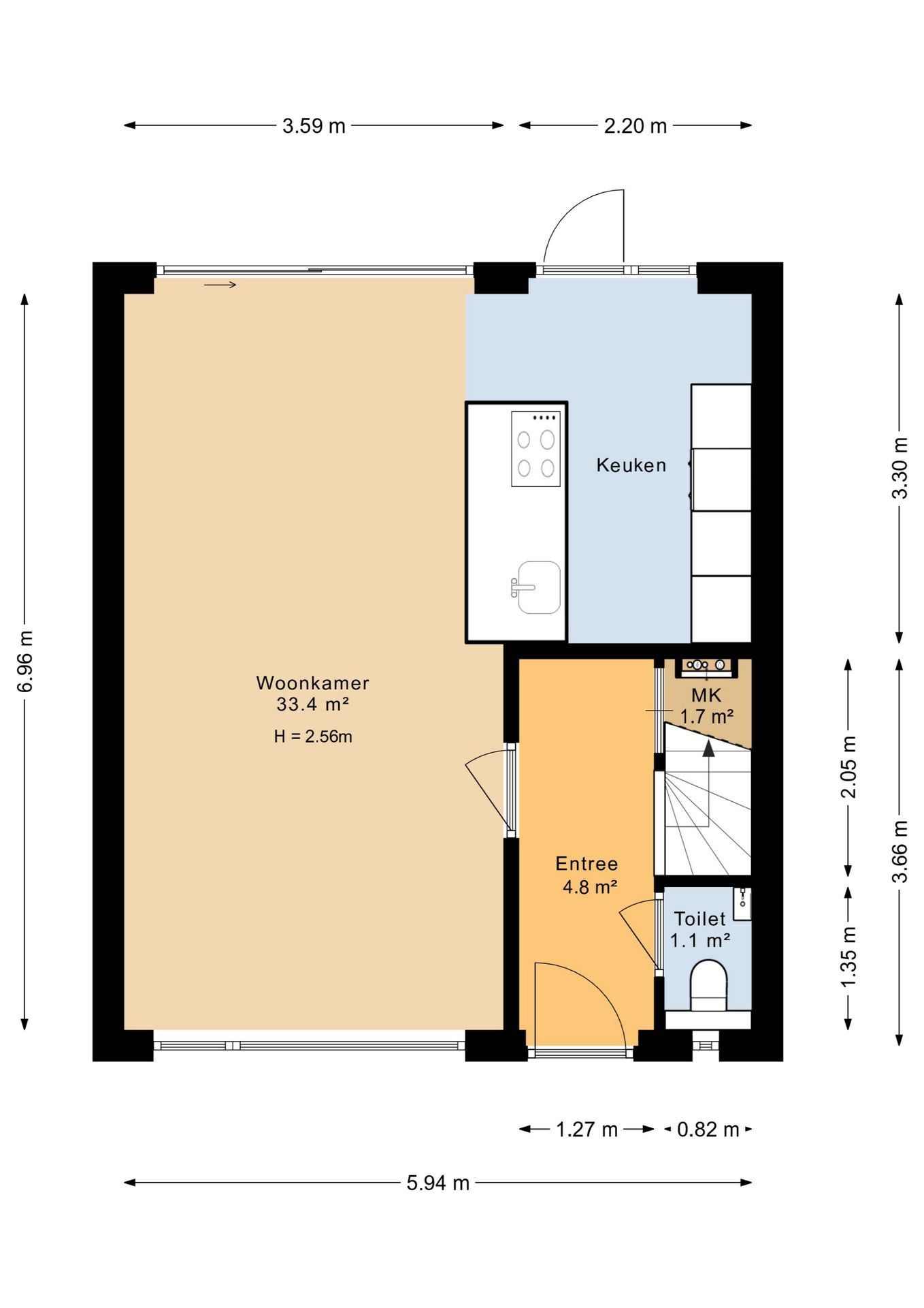 Completely Renovated Family Home with Garage in Child-Friendly Doesburg Neighborhood — 25
