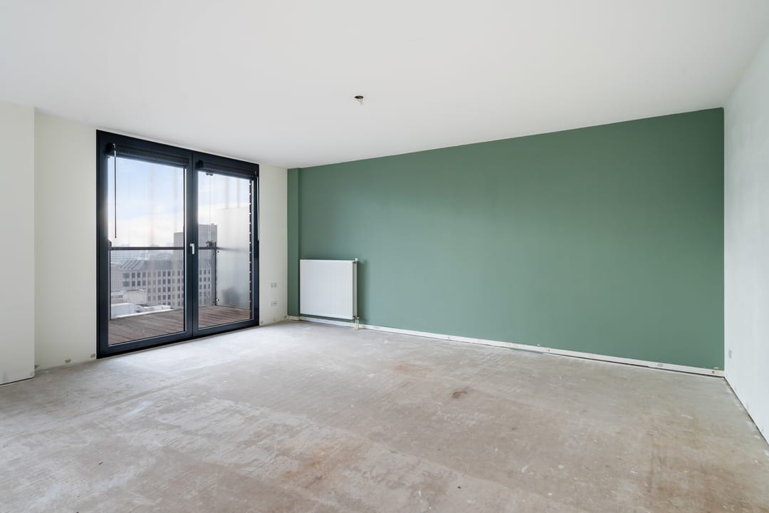 Luxurious 3-Room Apartment with Terrace in Iconic De Karel Doorman Tower — 13
