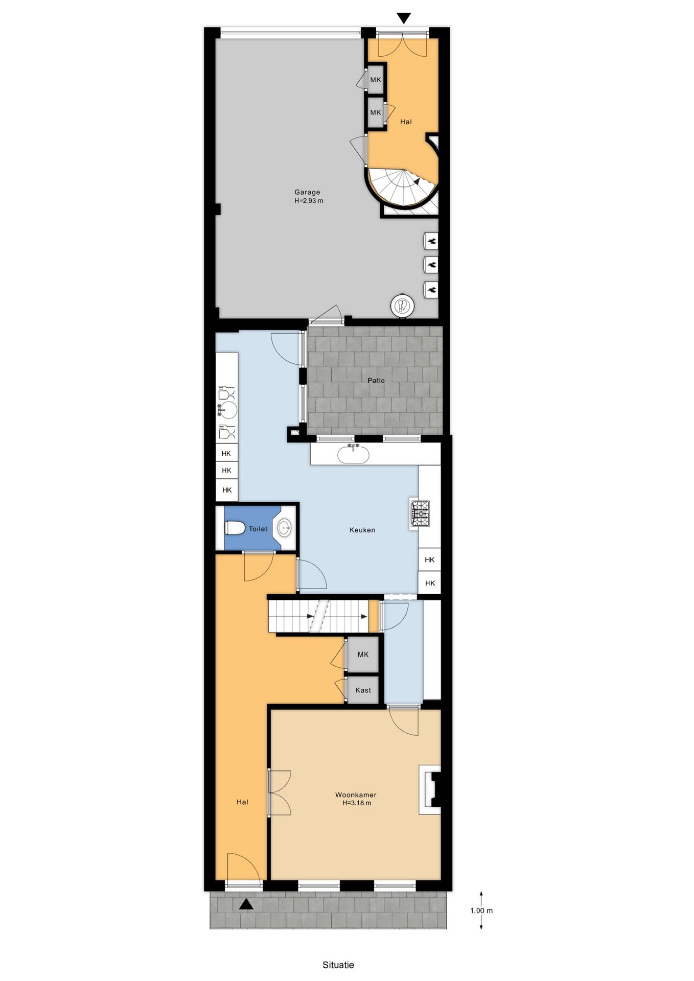 Monumental Canal House with Front and Rear House in The Hague City Center — 94