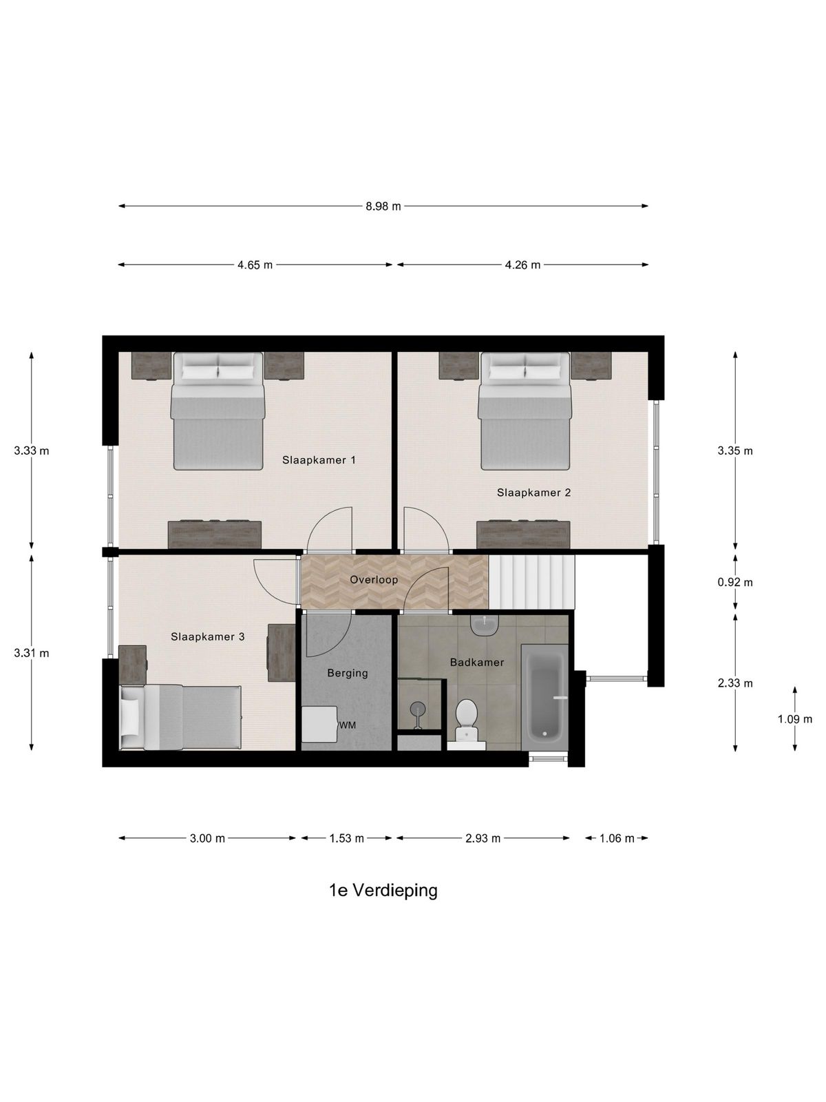 Semi-Detached Home with Free Views and Private Parking in Maastricht — 36
