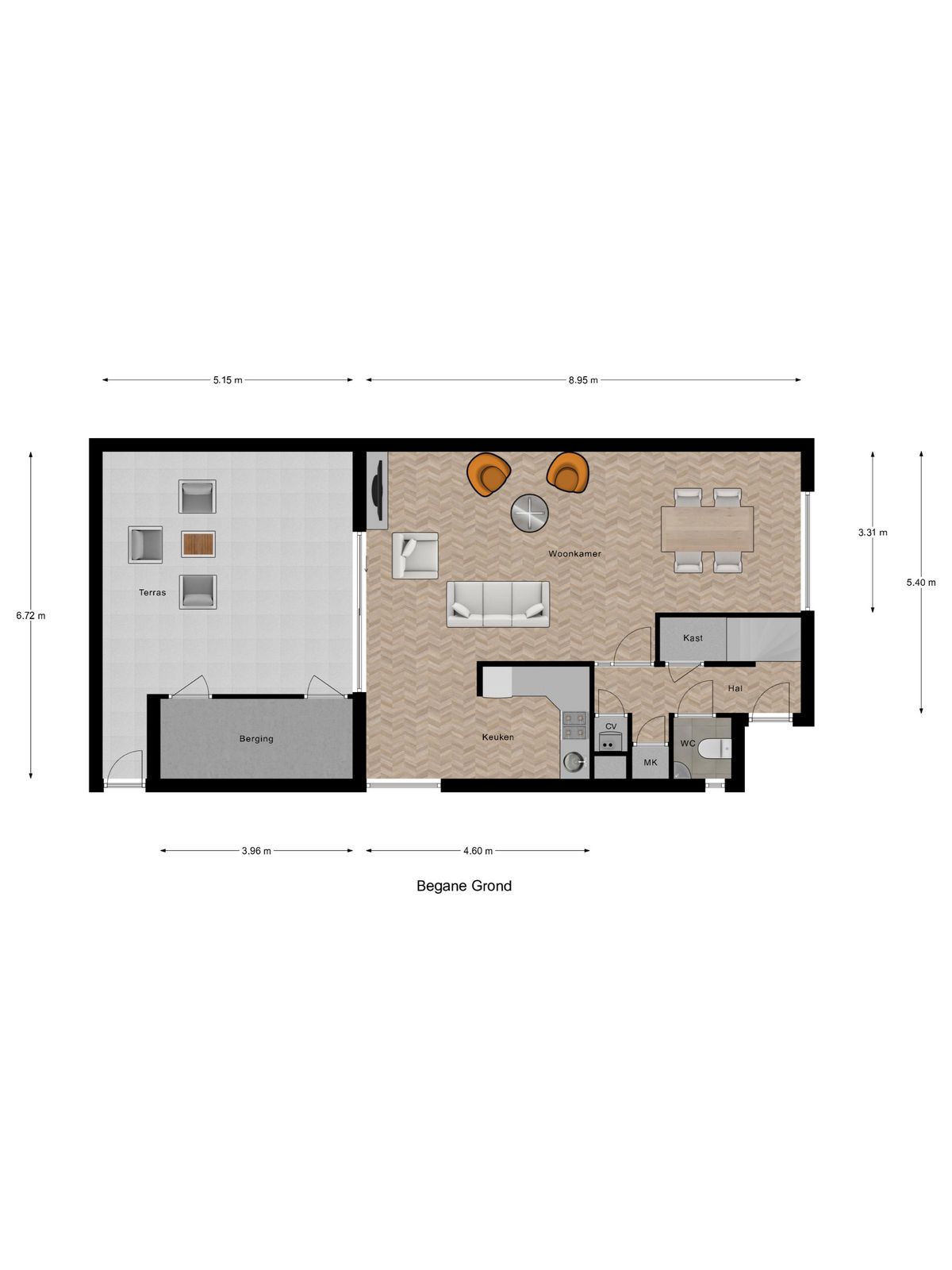 Semi-Detached Home with Free Views and Private Parking in Maastricht — 34