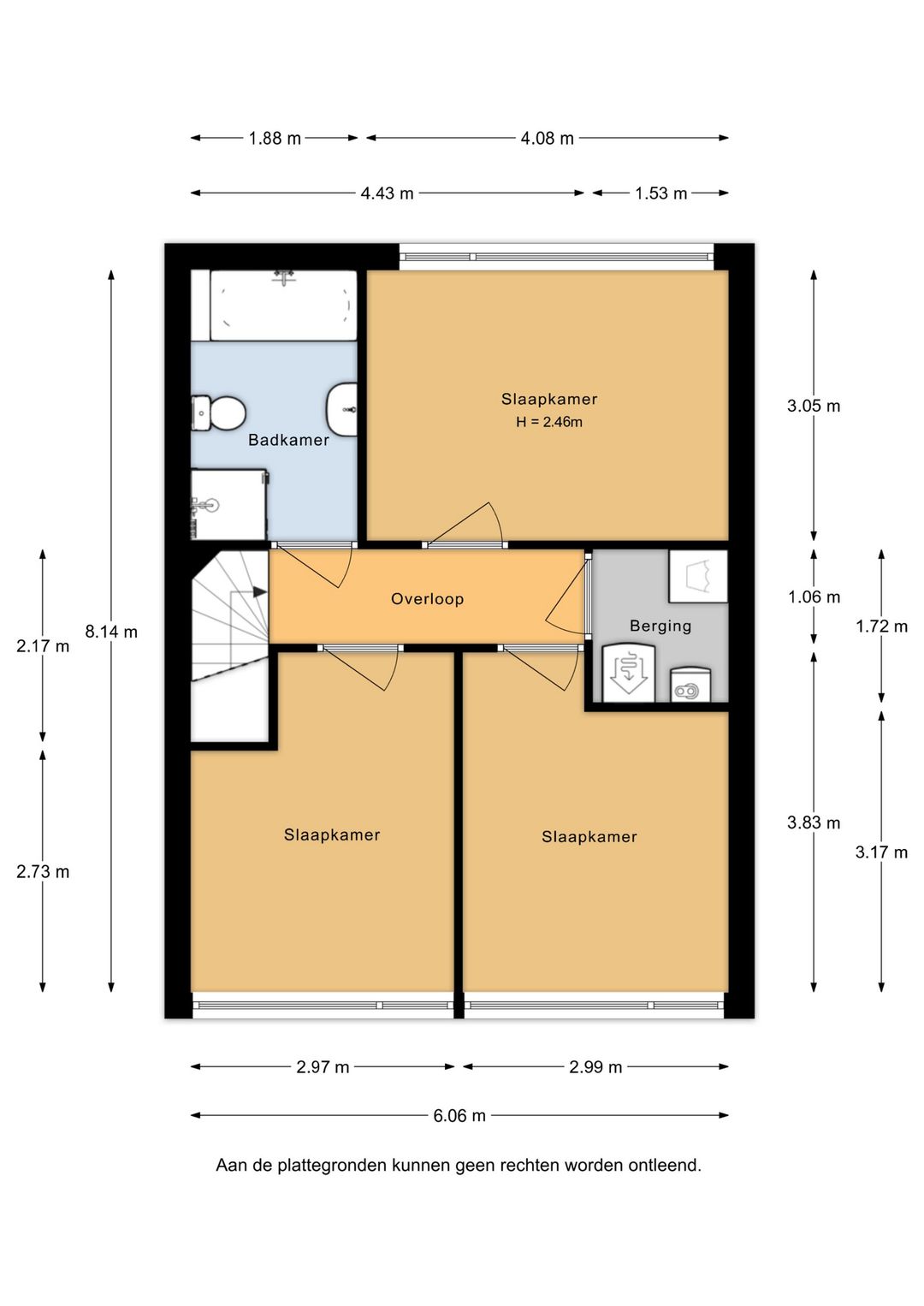 Modernisable Terraced House with Three Bedrooms and West-Facing Garden in IJsselstein — 43