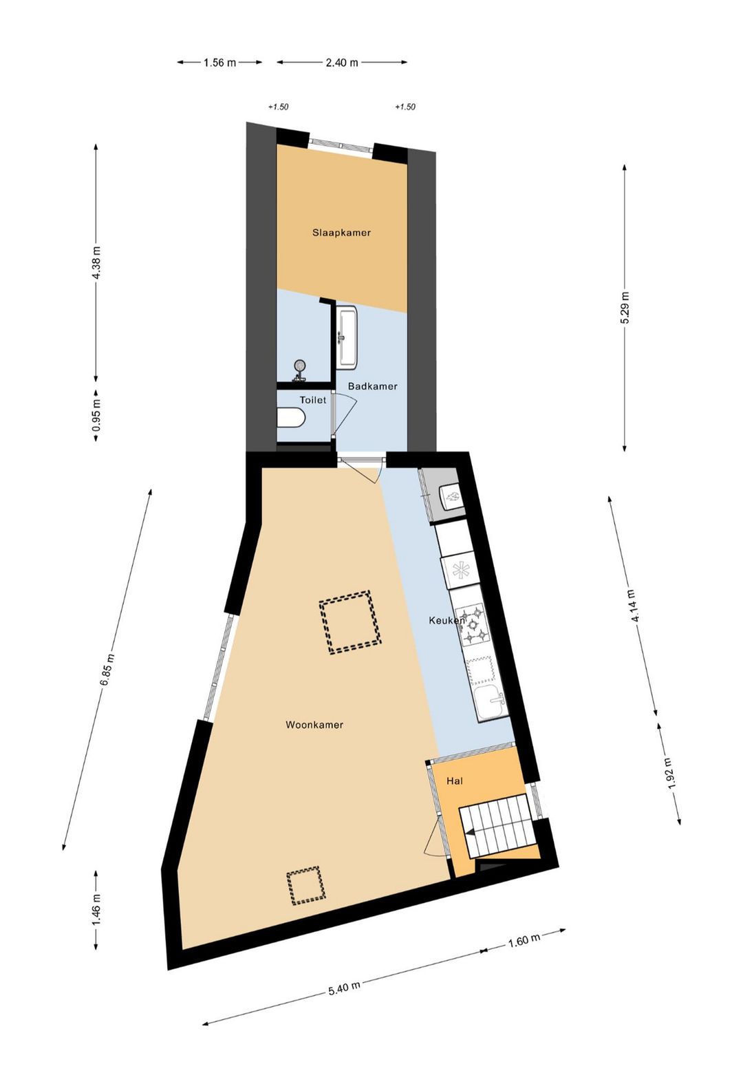 Monumental Gate House Apartment with Binnendieze Views — 46