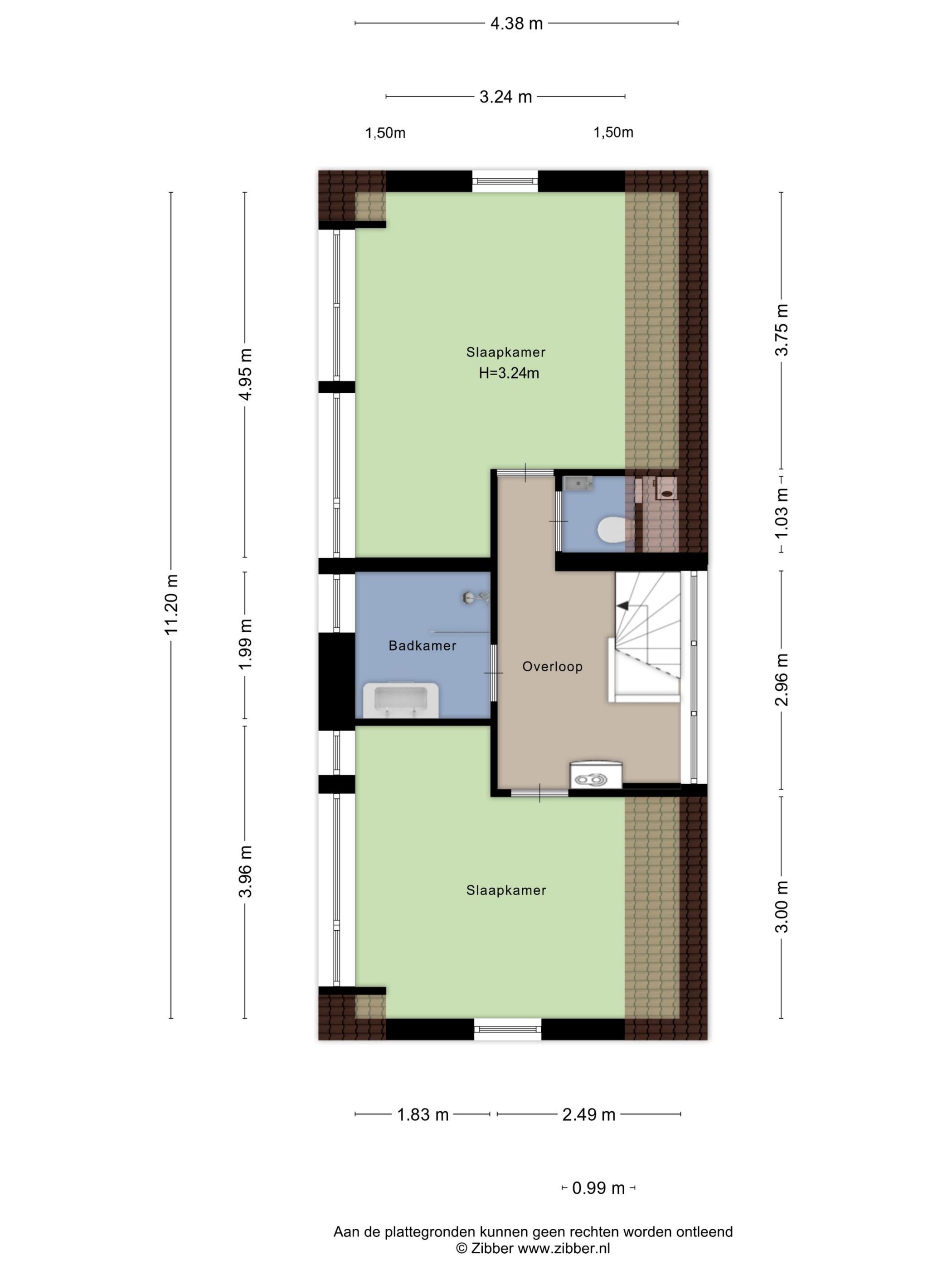 Renovated Townhouse with Double Occupancy Potential in Rotterdam Oude Noorden — 66