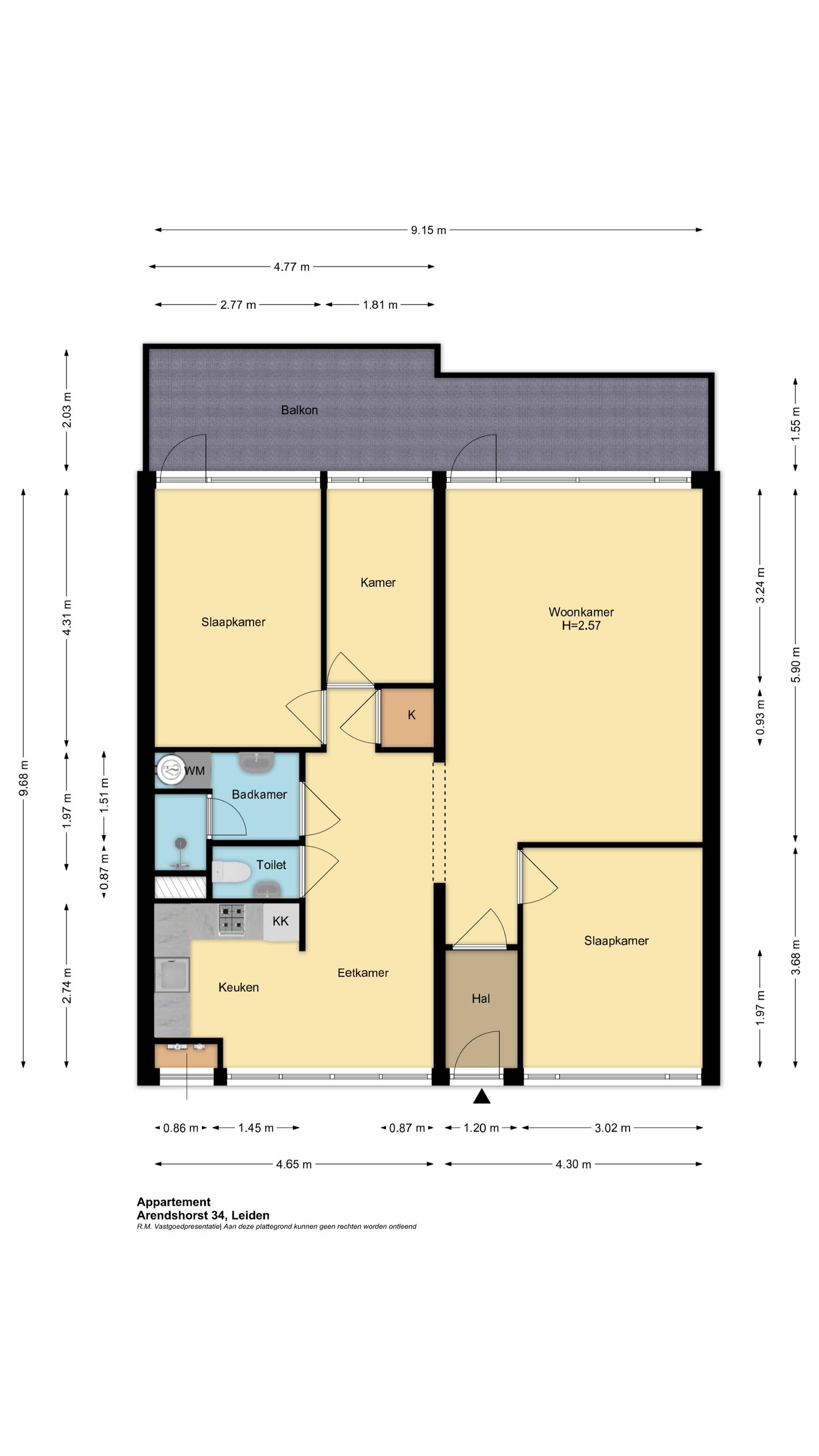 Spacious 4-Room Apartment with West-Facing Balcony in Green Merenwijk — 35