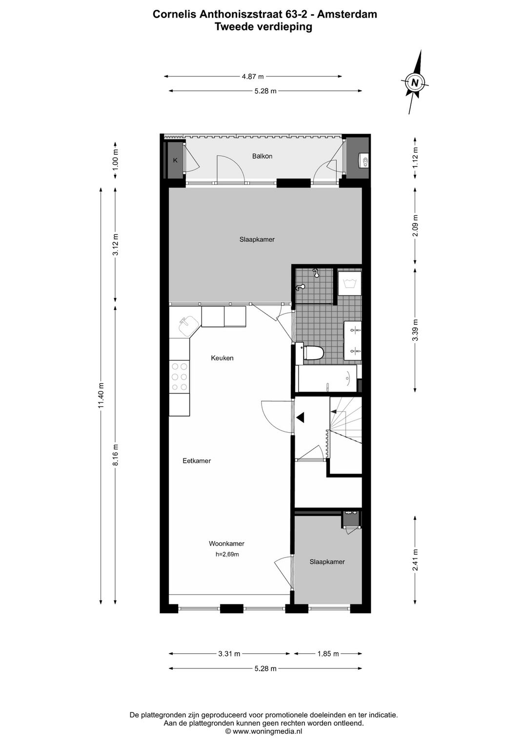 Photo 26 of Cornelis Anthoniszstraat 63-2