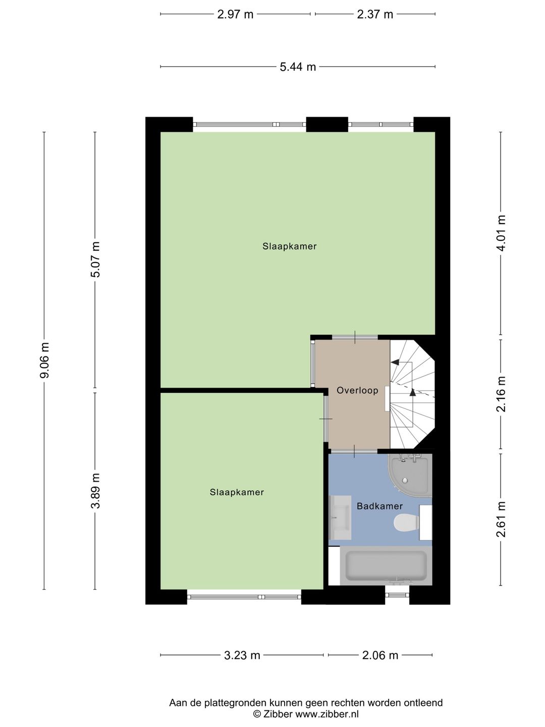 Spacious Terraced Home with Roof Terrace and Unobstructed Views in Tussen de Vaarten — 38