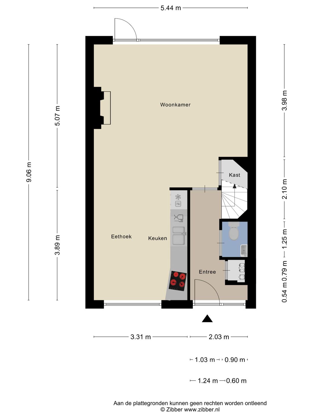 Spacious Terraced Home with Roof Terrace and Unobstructed Views in Tussen de Vaarten — 37