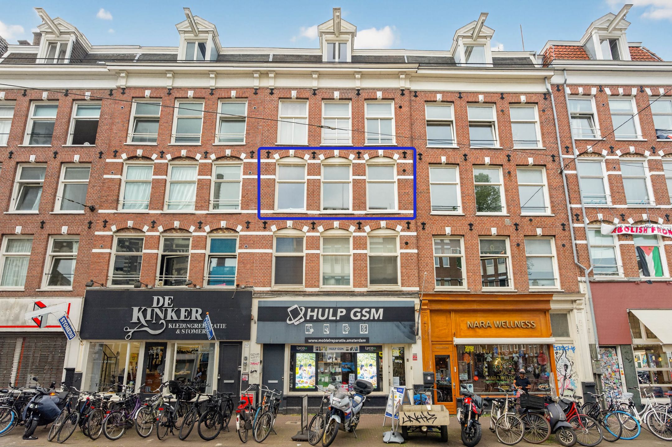 Apartment in Amsterdam, Kinkerstraat, West - Aanzicht 2
