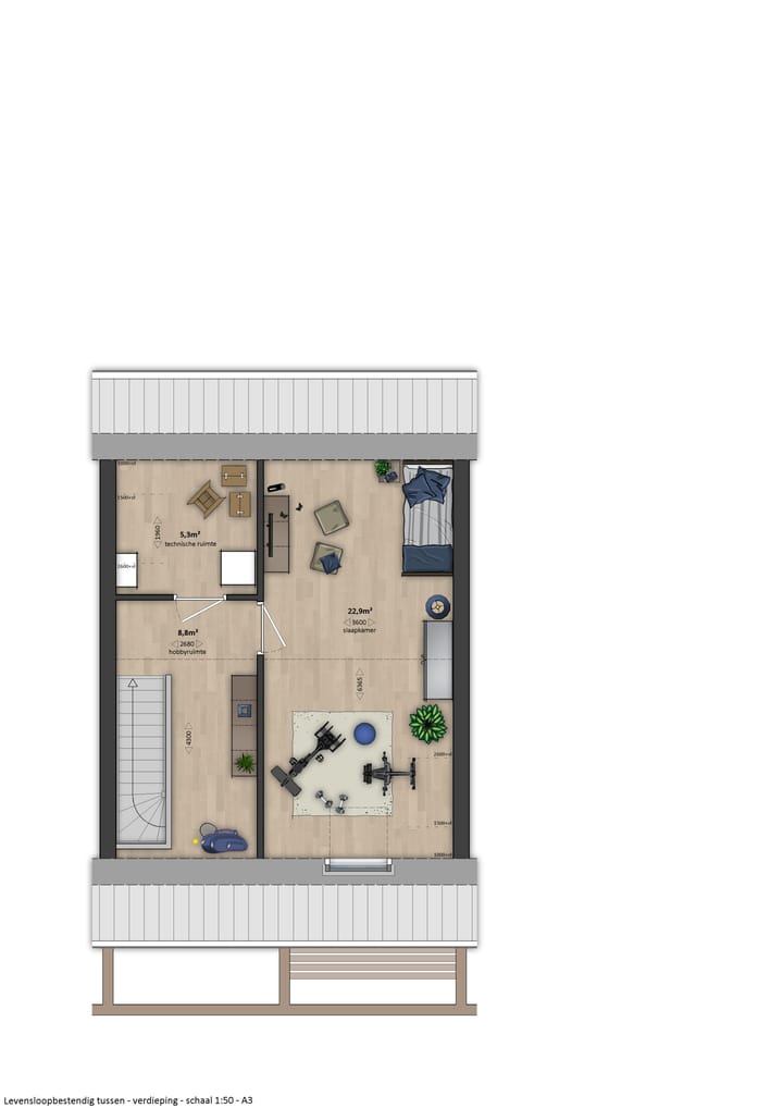 Foto 5 van Emeraldgroen - Tussenwoning (Bouwnr. 36)