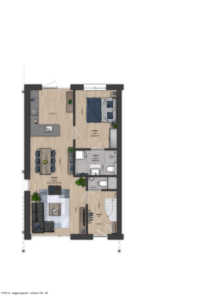 Foto 4 van Cipresgroen - hoekwoning levensloop (Bouwnr. 28)