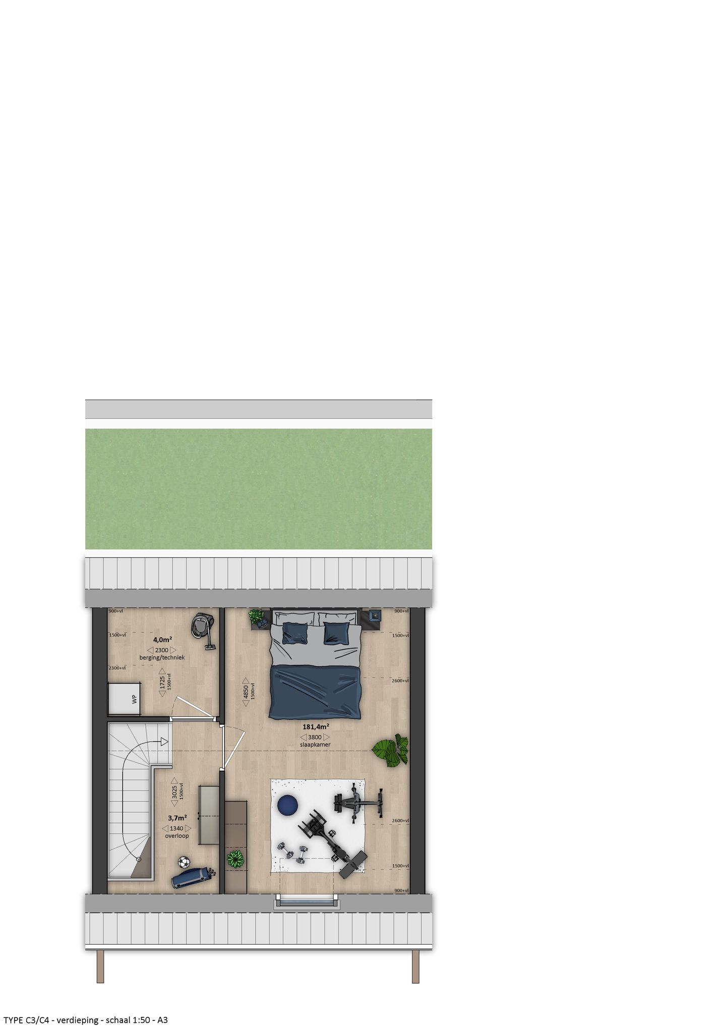 Photo 5 of Cipresgroen - Tussenwoning levensloop (Bouwnr. 24)
