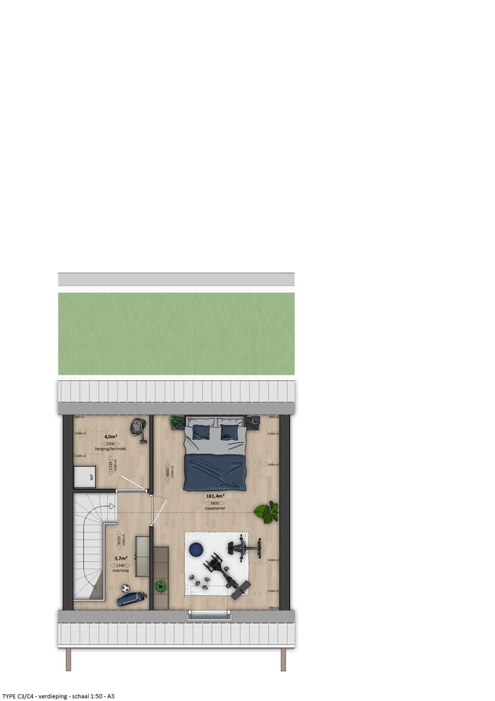 Foto 5 van Cipresgroen - Tussenwoning levensloop (Bouwnr. 24)