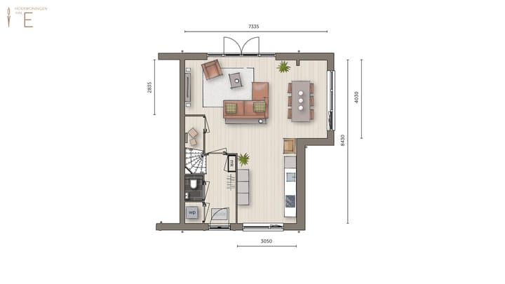 Foto 2 van Hoekwoning type 1 (Bouwnr. 0)