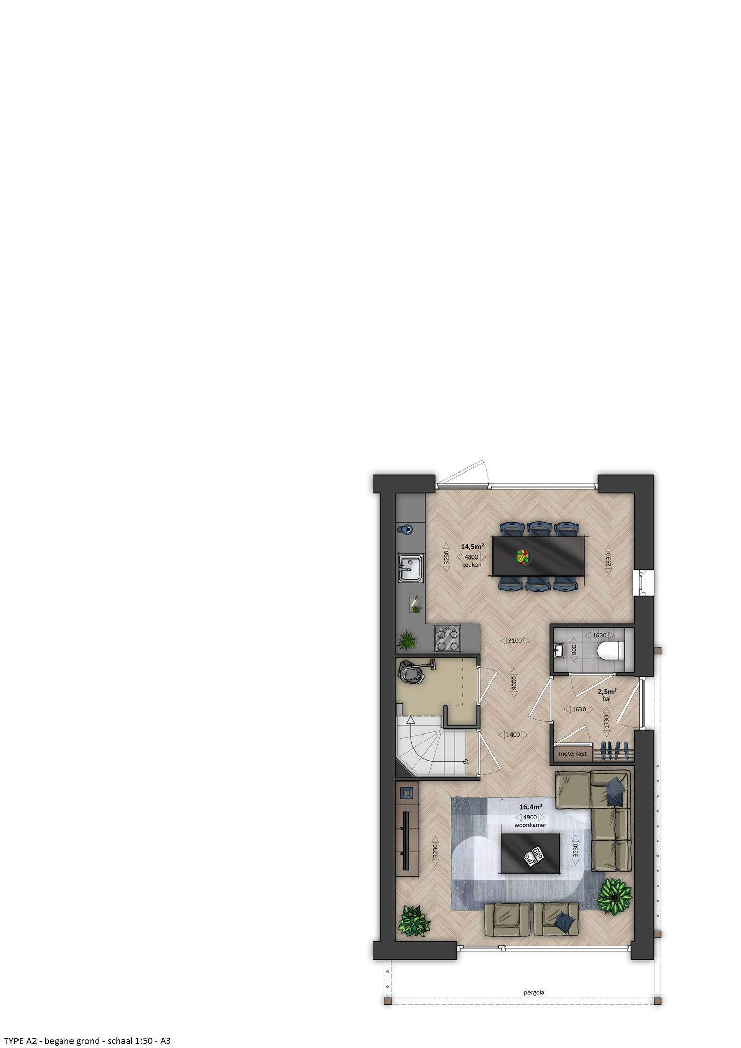 Foto 4 van Appelgroen - Hoekwoning (Bouwnr. 5)