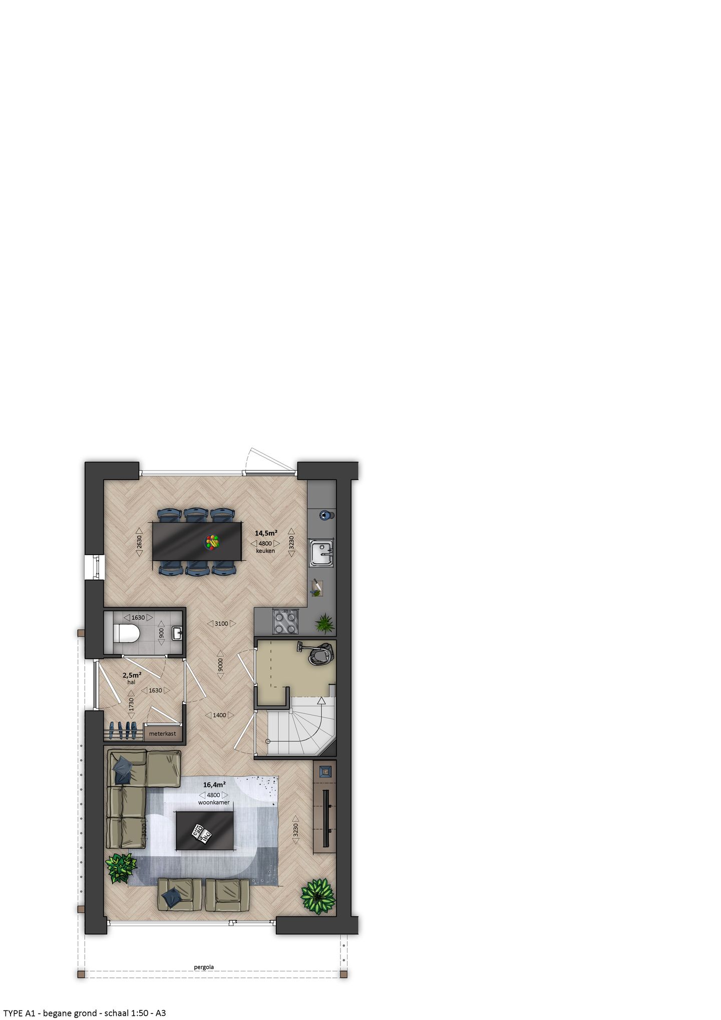 Foto 4 van Appelgroen - Hoekwoning (Bouwnr. 1)