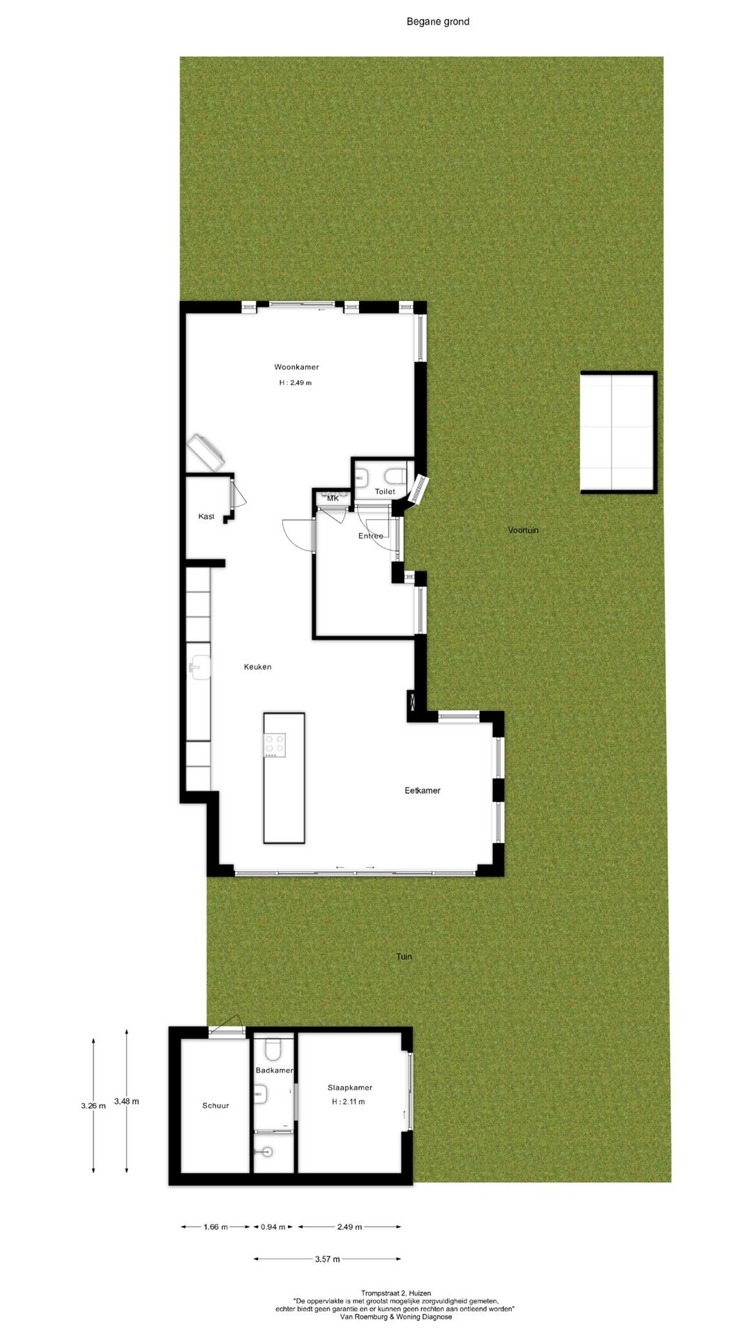Renovated Family Home with Guest Suite and South West Garden in Huizen — 44
