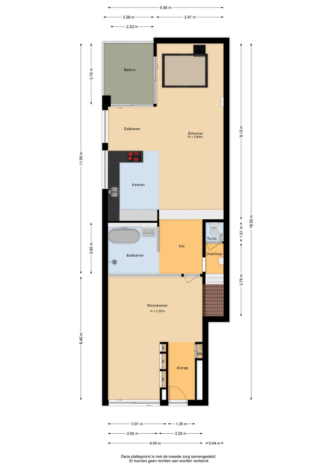 Spacious Ground Floor Apartment with Character in Nijmegen-Oost — 38