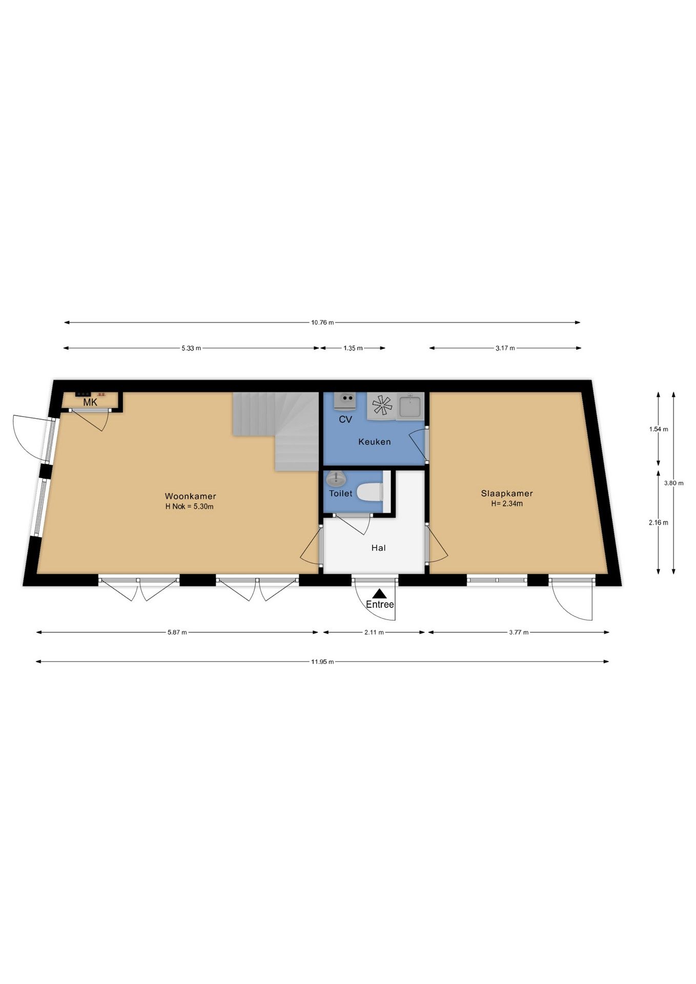 Historic Character Home in Protected Wassenaar Village Center — 15
