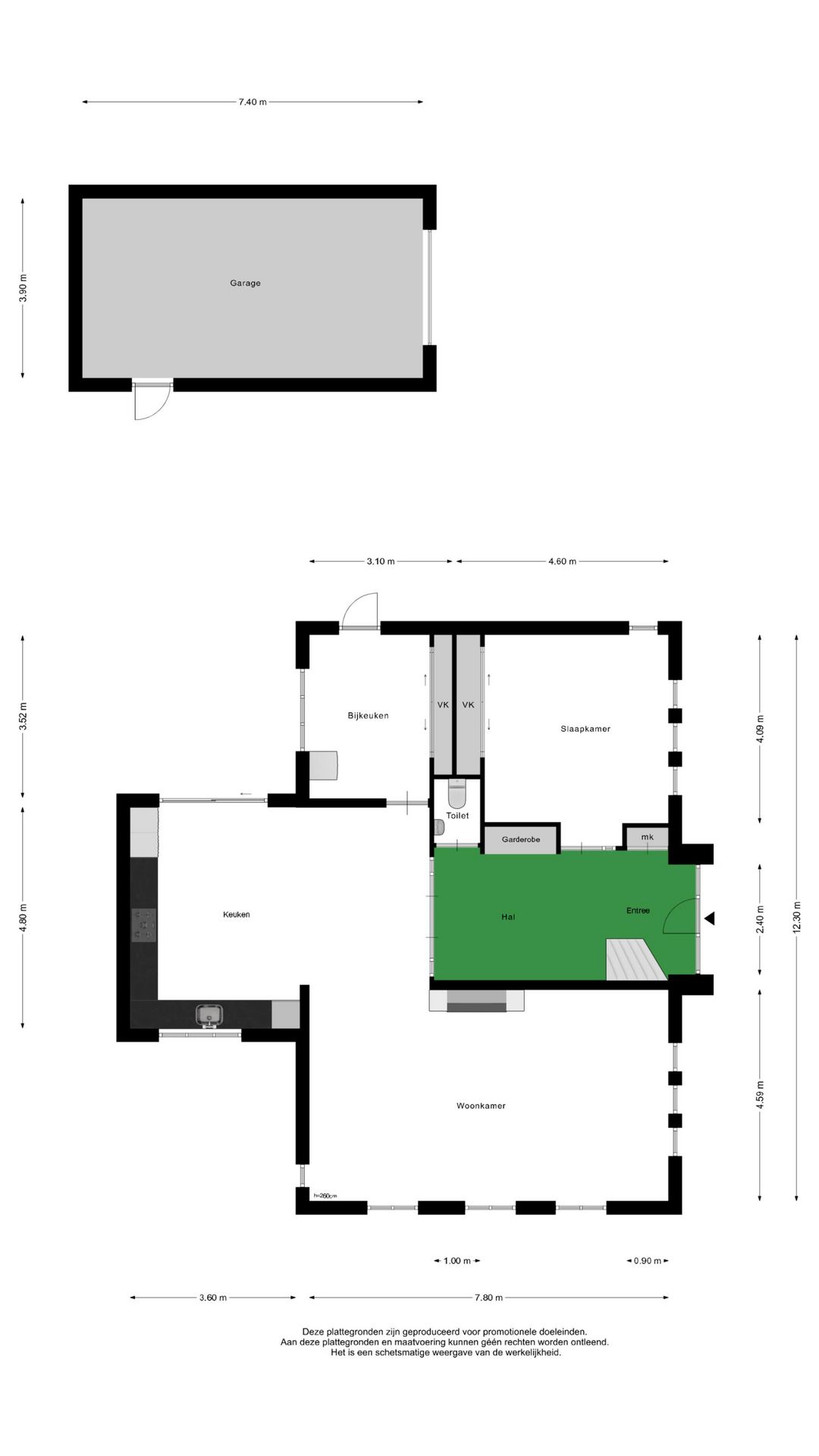 Elegant Freestanding Villa with Spacious Garden and Southern Terrace — 78
