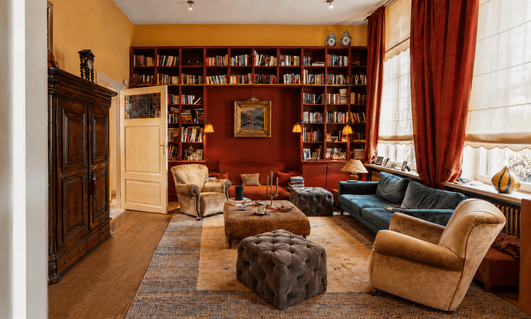 Historic Neoclassical Mansion with Heated Pool in Turnhout City Center — 9