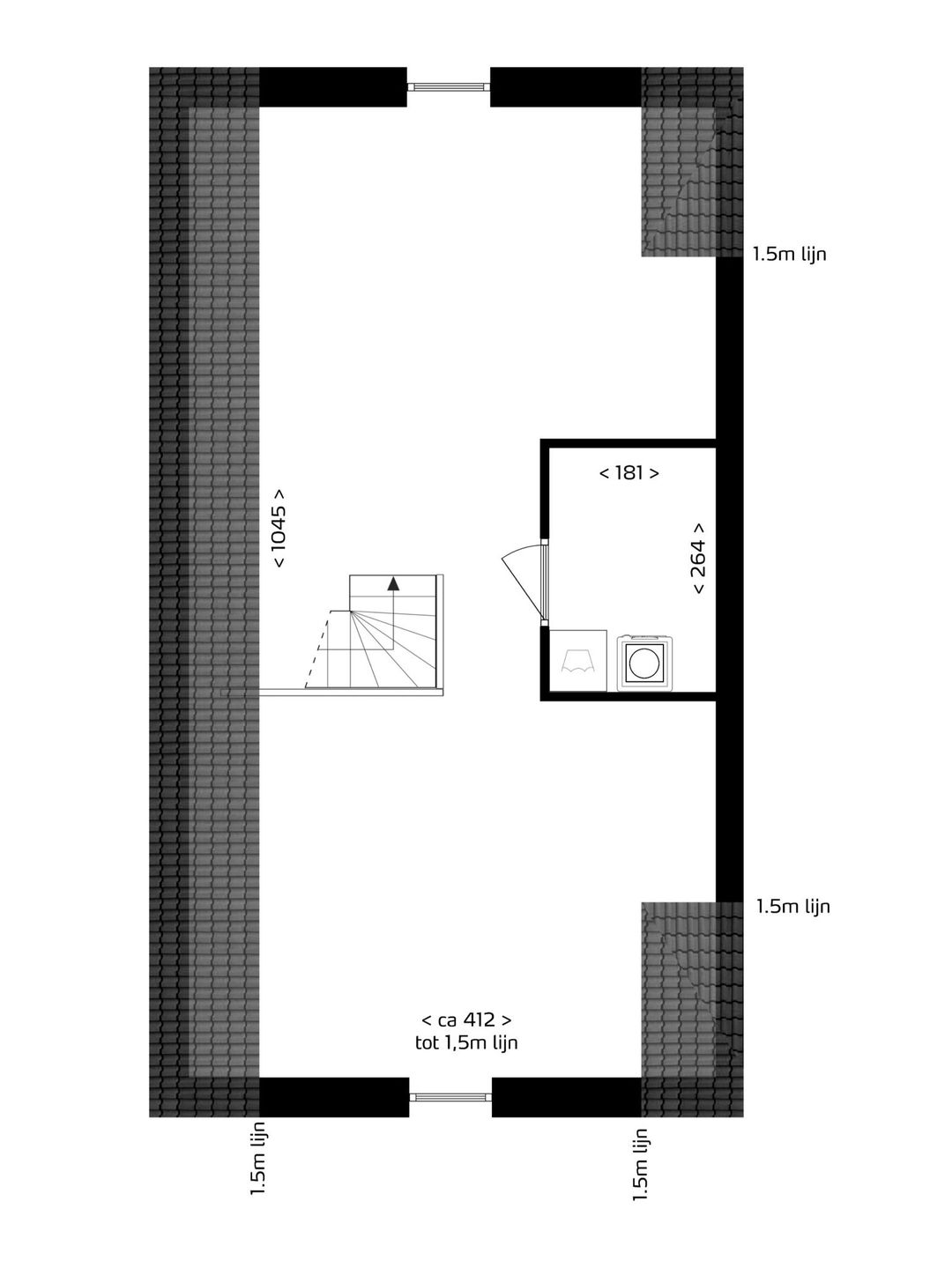 Foto 7 van 2 onder 1 kapwoning (Bouwnr. BNR 13)