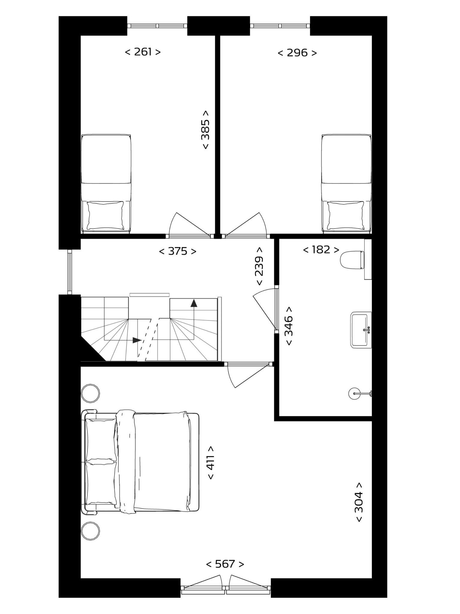 Foto 6 van 2 onder 1 kapwoning (Bouwnr. BNR 13)