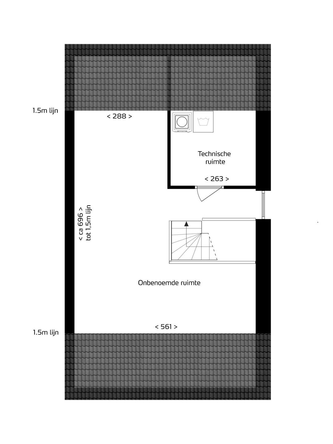 Foto 7 van 2 onder 1 kapwoning (Bouwnr. BNR 15)