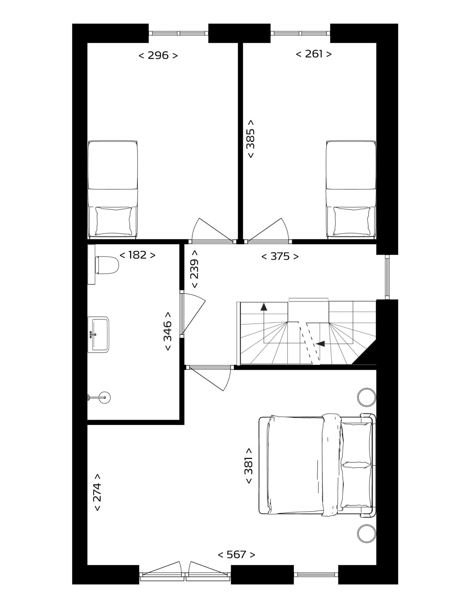 Foto 6 van 2 onder 1 kapwoning (Bouwnr. BNR 14)
