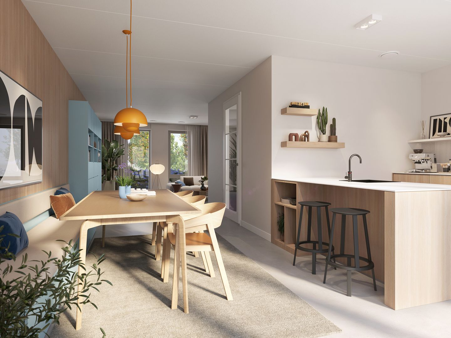 Foto 4 van 2 onder 1 kapwoning (Bouwnr. BNR 14)