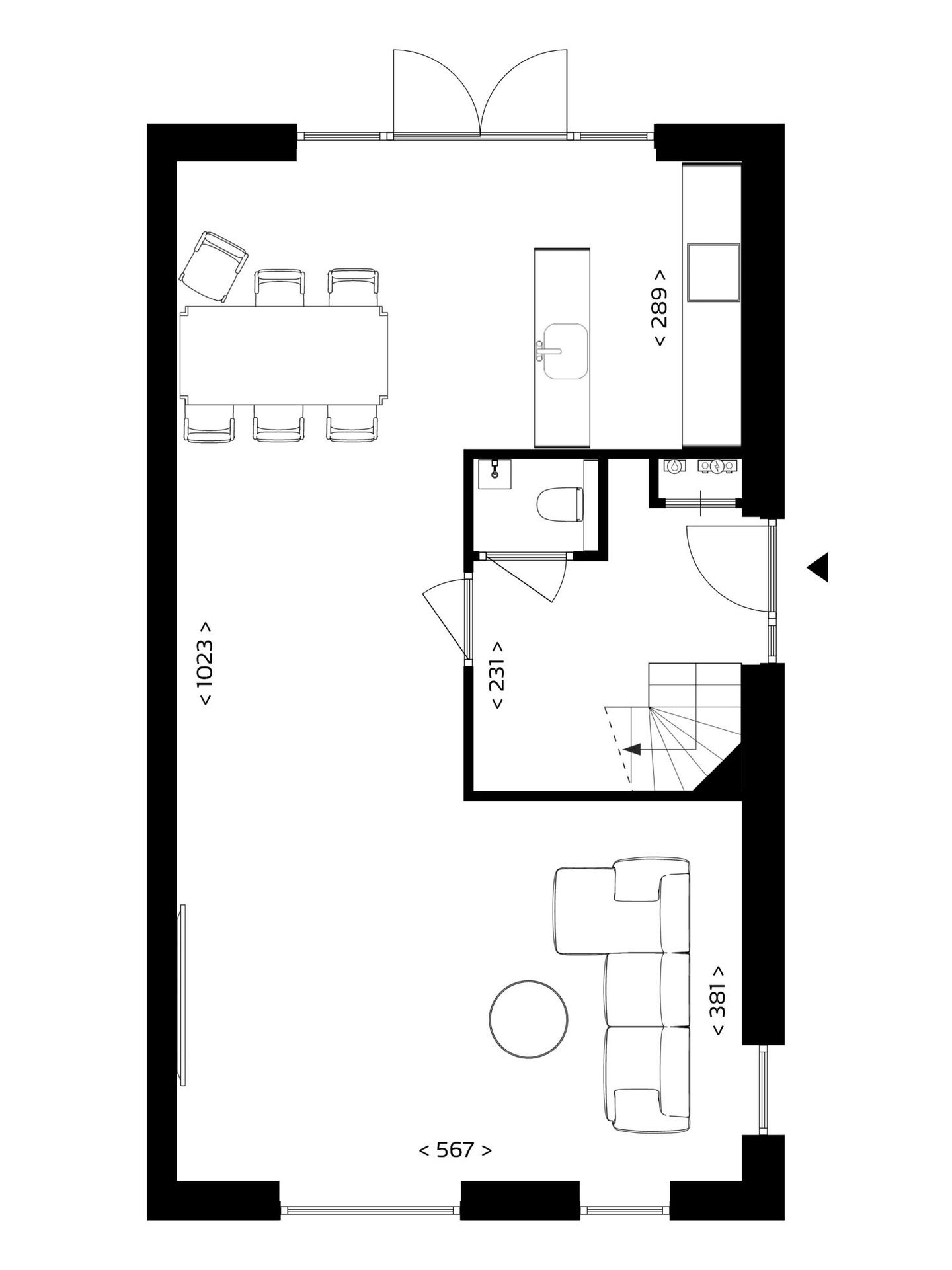 Foto 5 van 2 onder 1 kapwoning (Bouwnr. BNR 15)