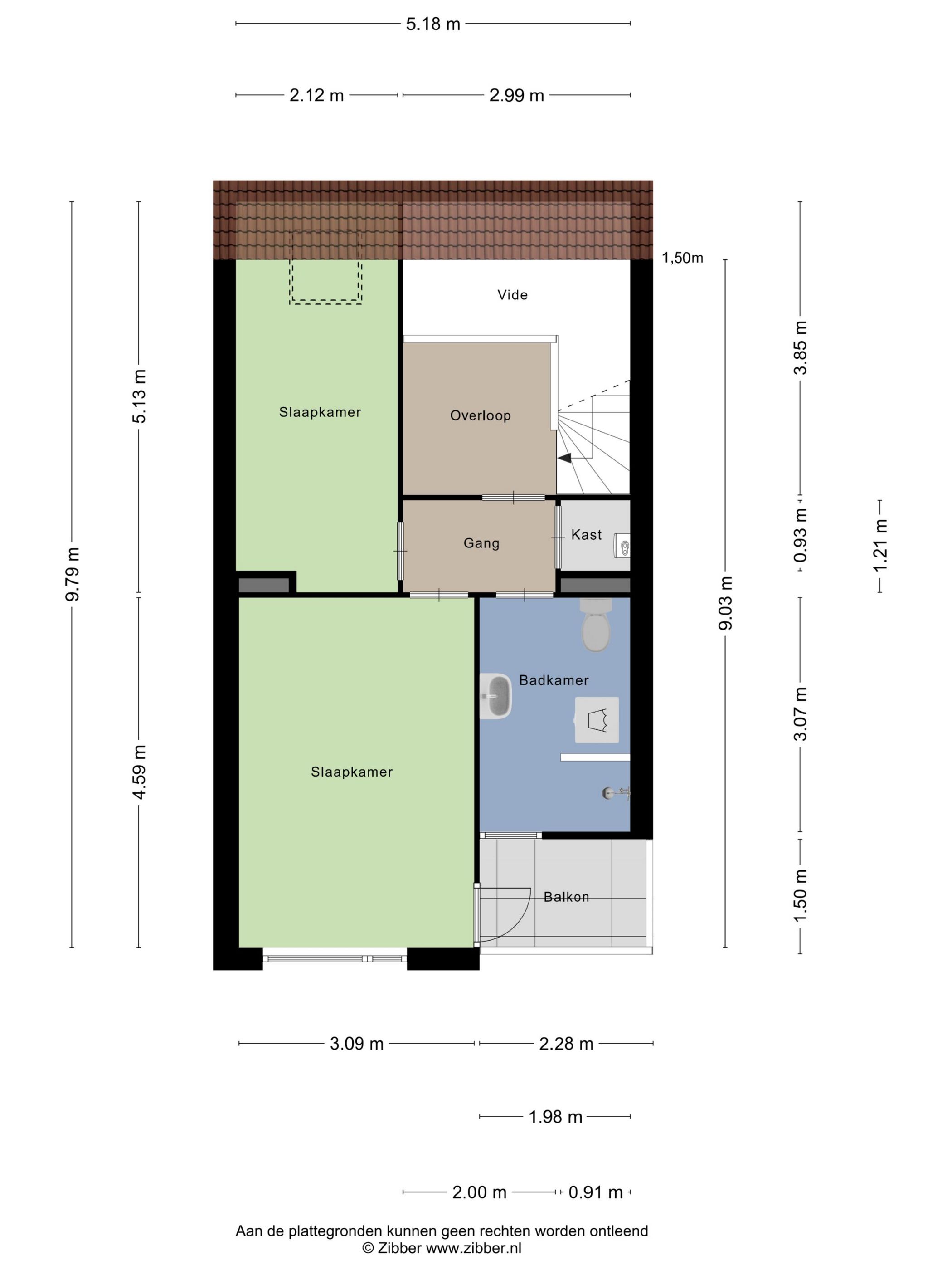 Bright 3‑room maisonette with private balcony and garden storage — 33