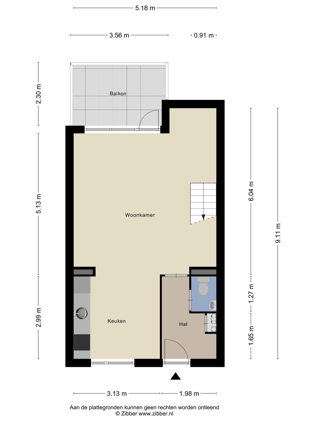 Bright 3‑room maisonette with private balcony and garden storage — 32
