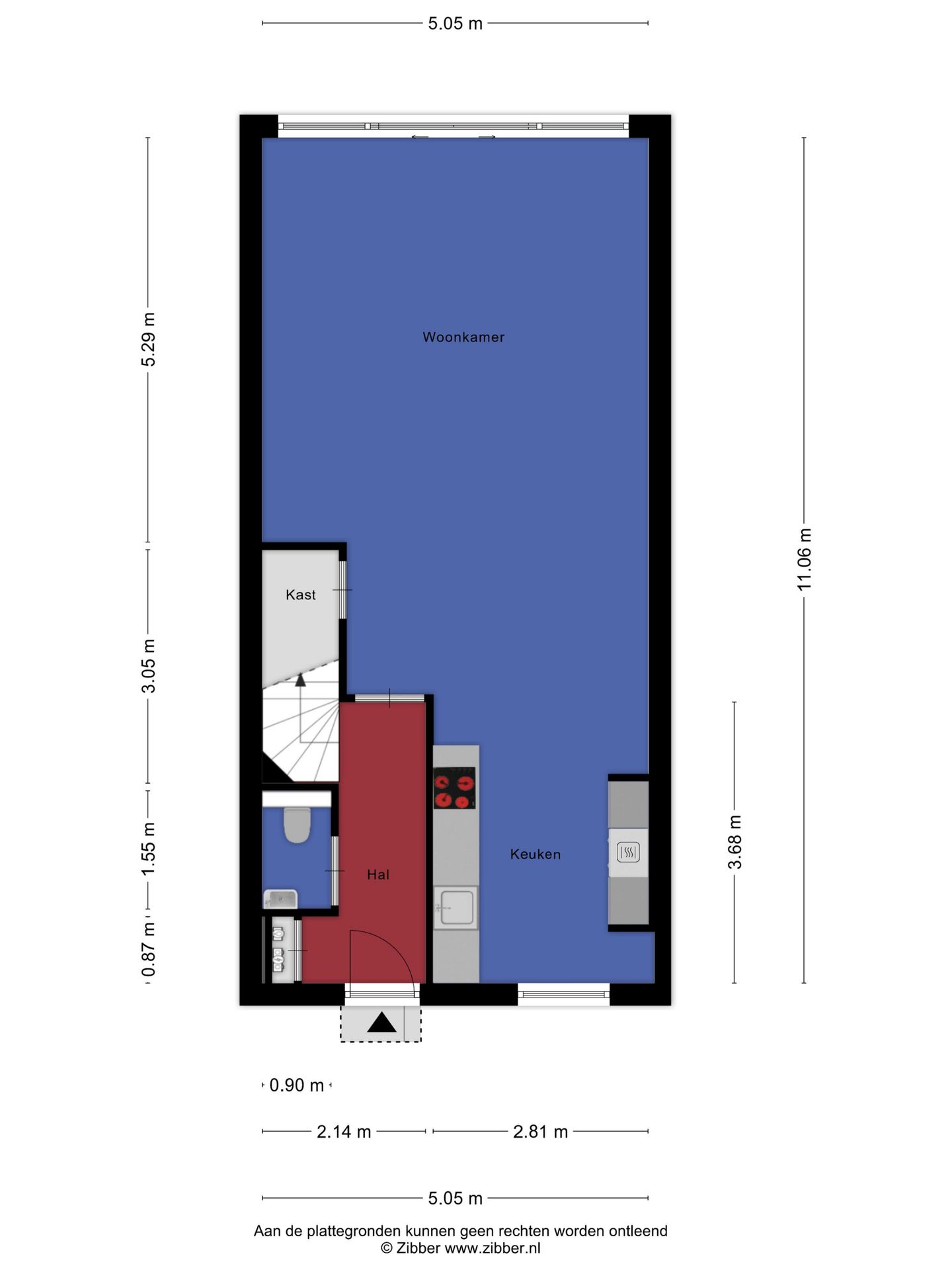 Modern expanded terraced house with energy label A in Broekpolder — 29