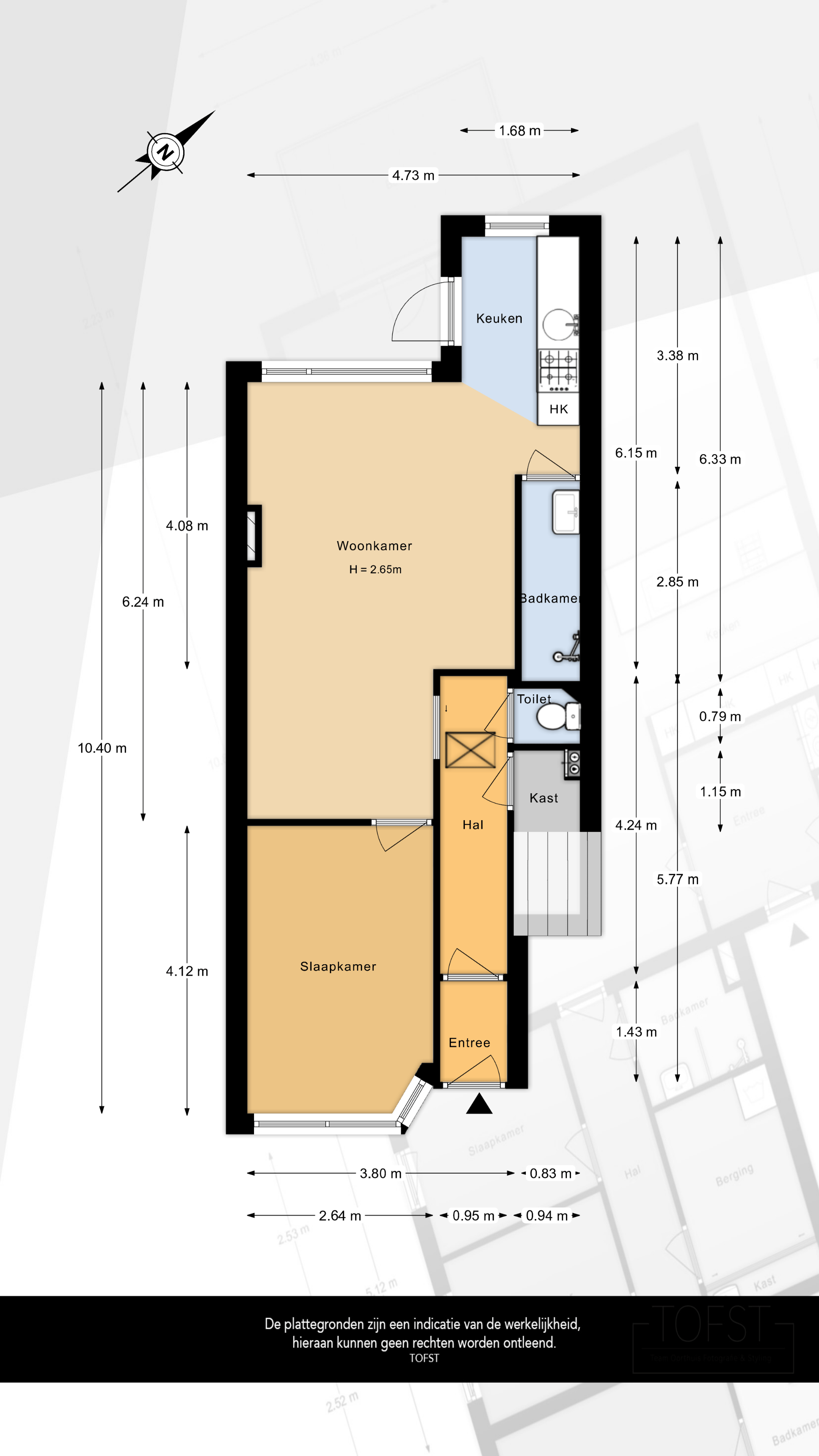 Characteristic Ground Floor Apartment with Garden in Vlaardingen Center — 21