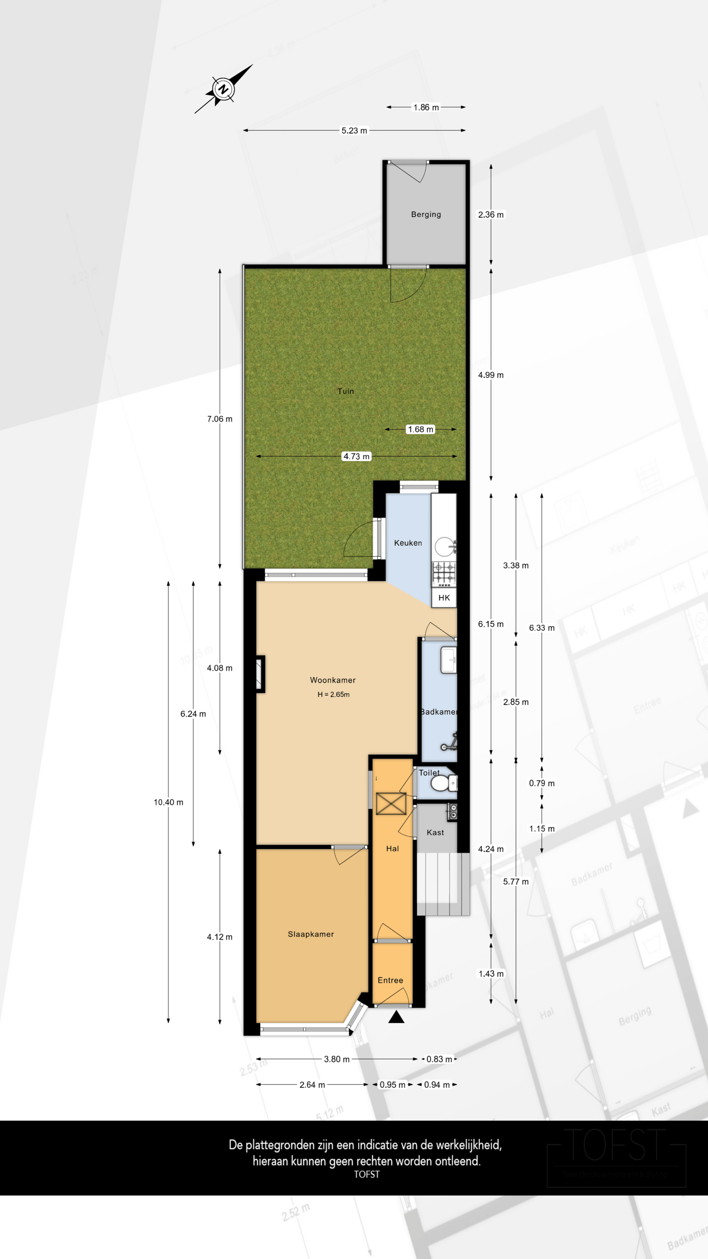 Characteristic Ground Floor Apartment with Garden in Vlaardingen Center — 20
