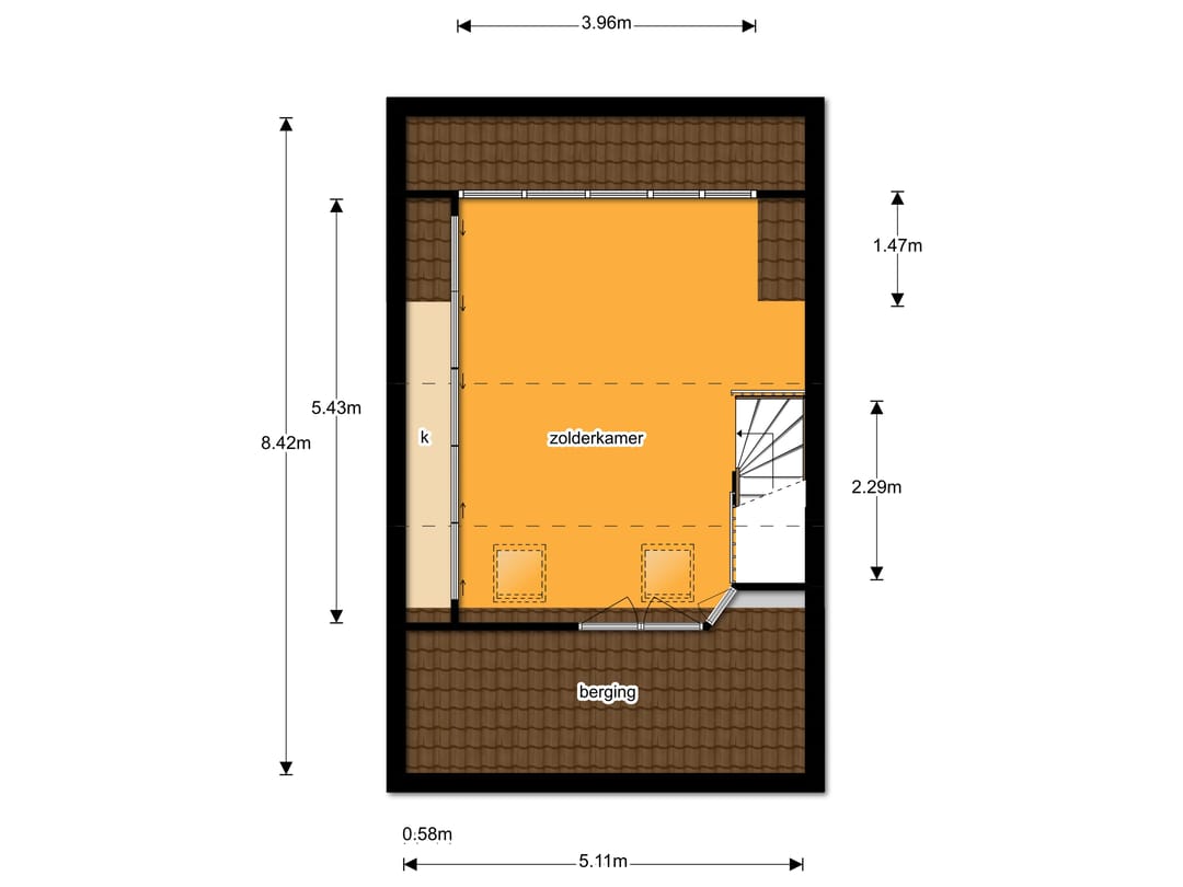 Spacious 4 Bedroom Terraced House with Large Garden — 53