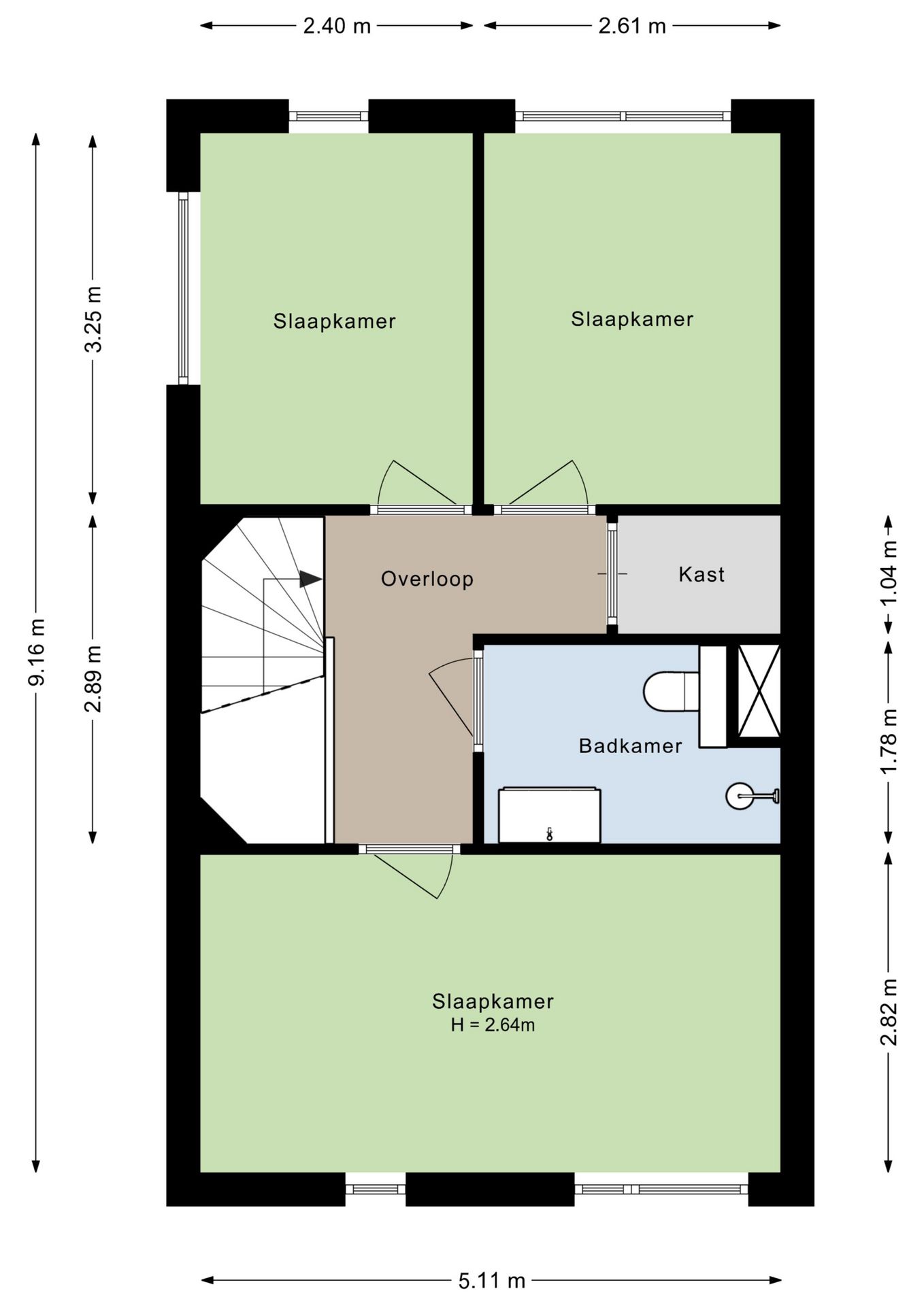 Sustainable Corner Home with Office Space in Noorderhaven — 40