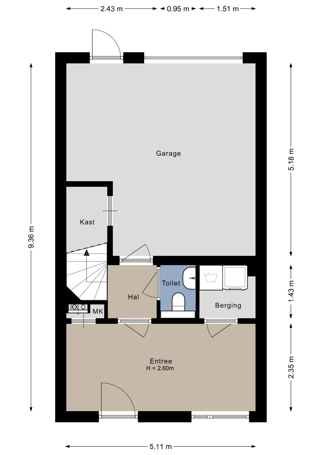 Sustainable Corner Home with Office Space in Noorderhaven — 38