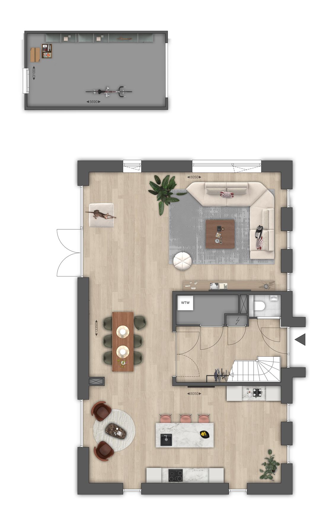 Foto 7 van Schuurwoning (Bouwnr. 3)