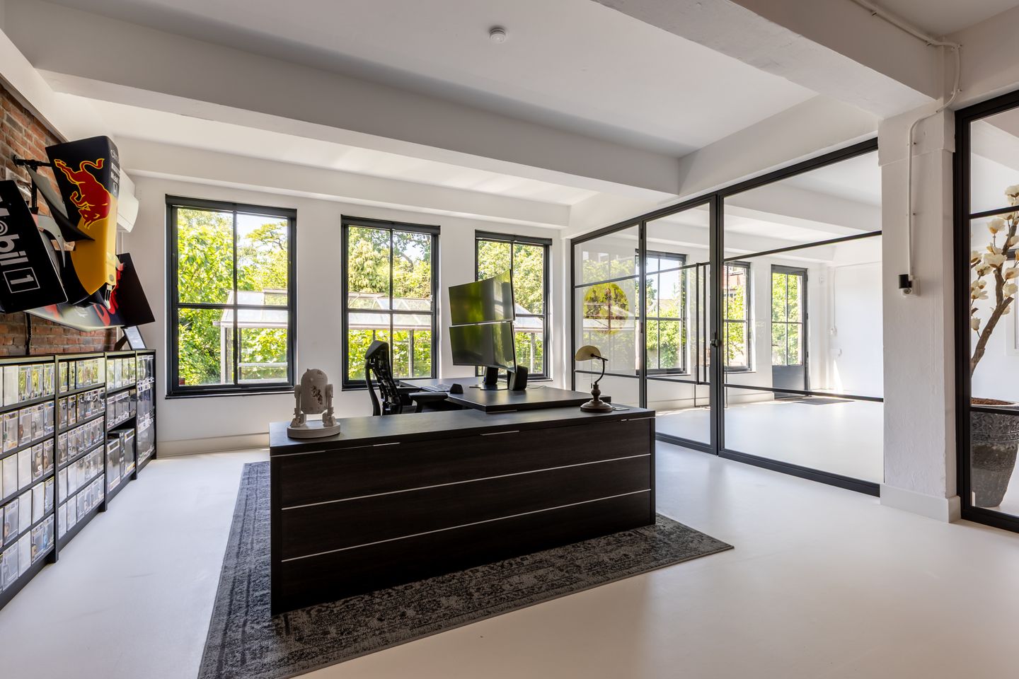 Historic Wine Warehouse Converted into Unique Canal-Side Residence with Guest Apartment and Practice Space — 19