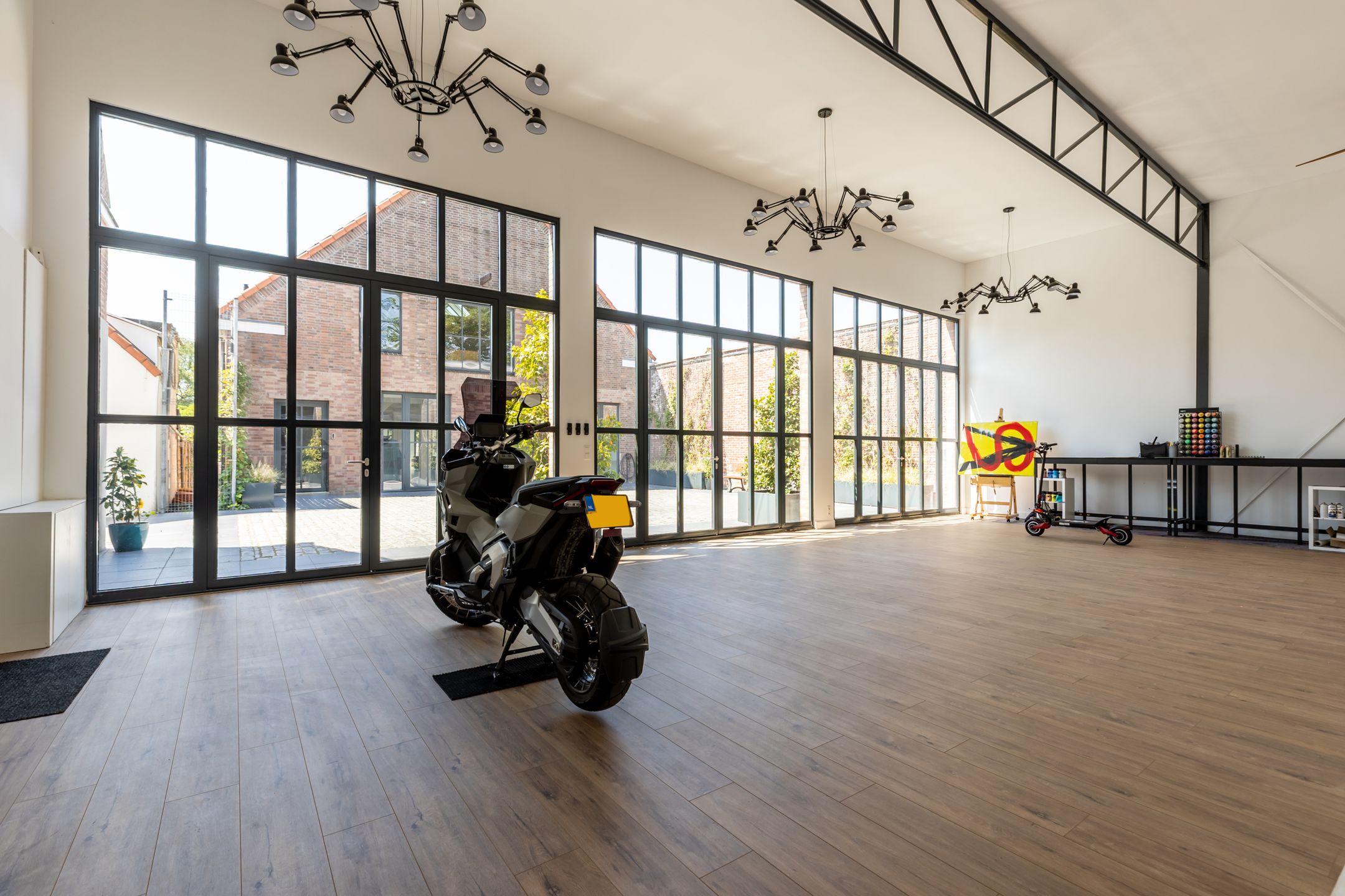 Historic Wine Warehouse Converted into Unique Canal-Side Residence with Guest Apartment and Practice Space — 60