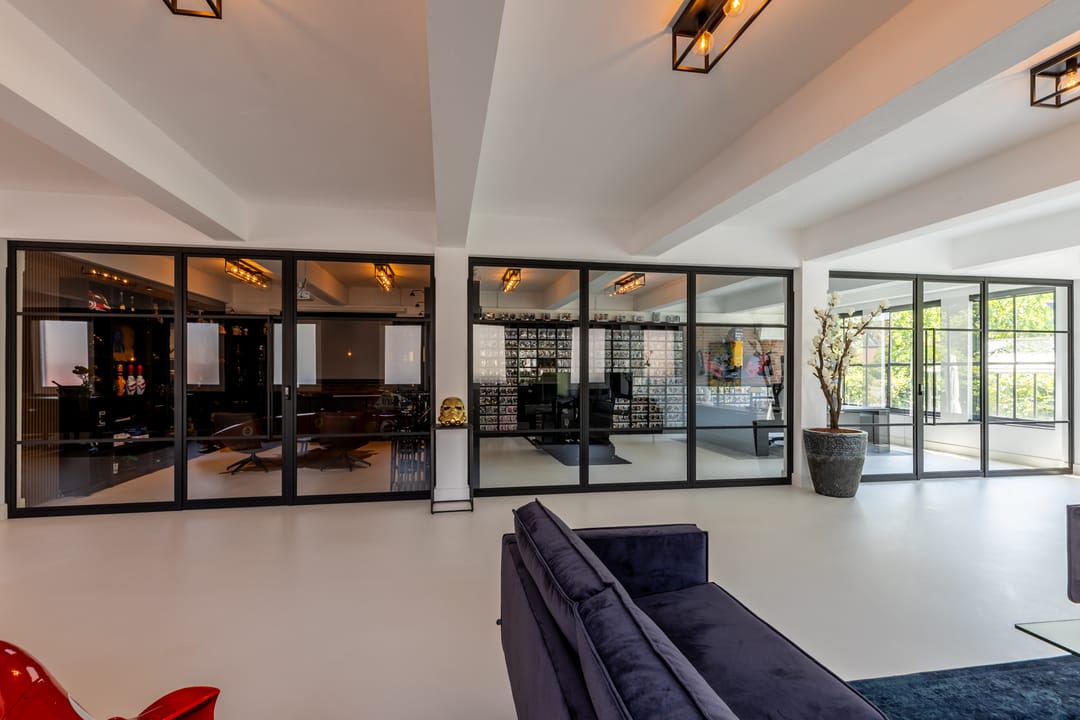Historic Wine Warehouse Converted into Unique Canal-Side Residence with Guest Apartment and Practice Space — 13
