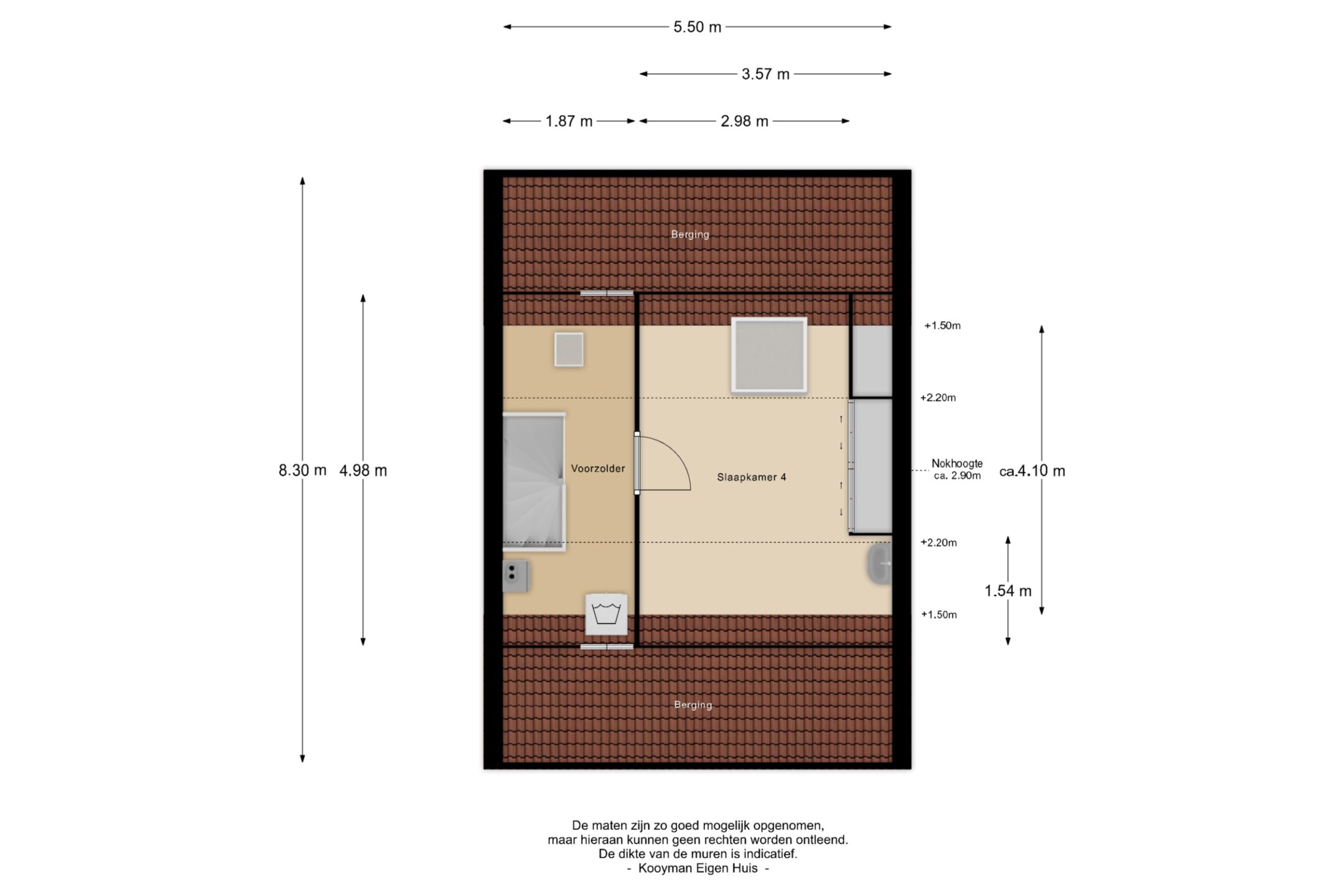 Spacious Terraced House with Four Bedrooms and Private Parking in Green Middenpolder — 30