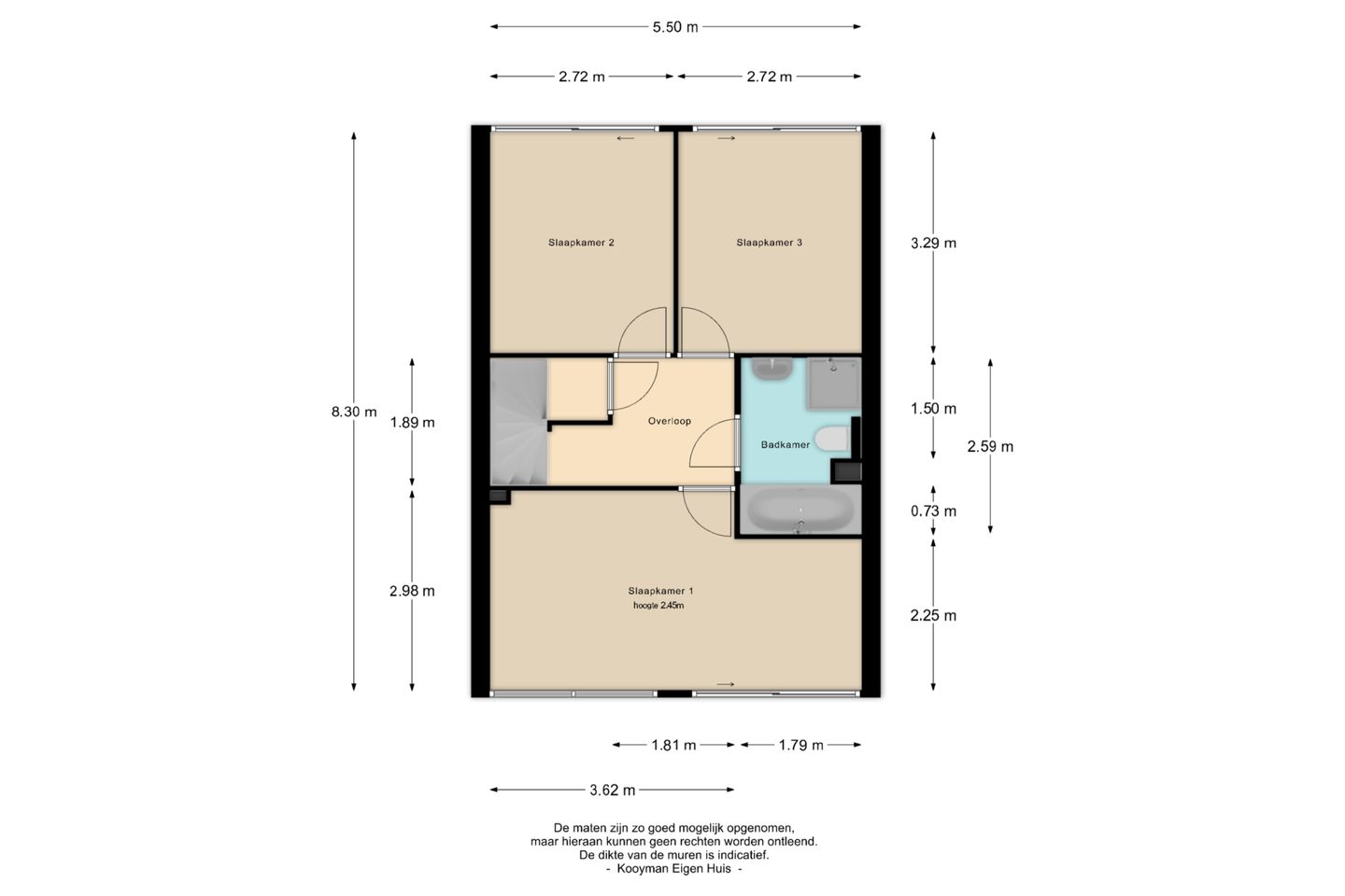 Spacious Terraced House with Four Bedrooms and Private Parking in Green Middenpolder — 29