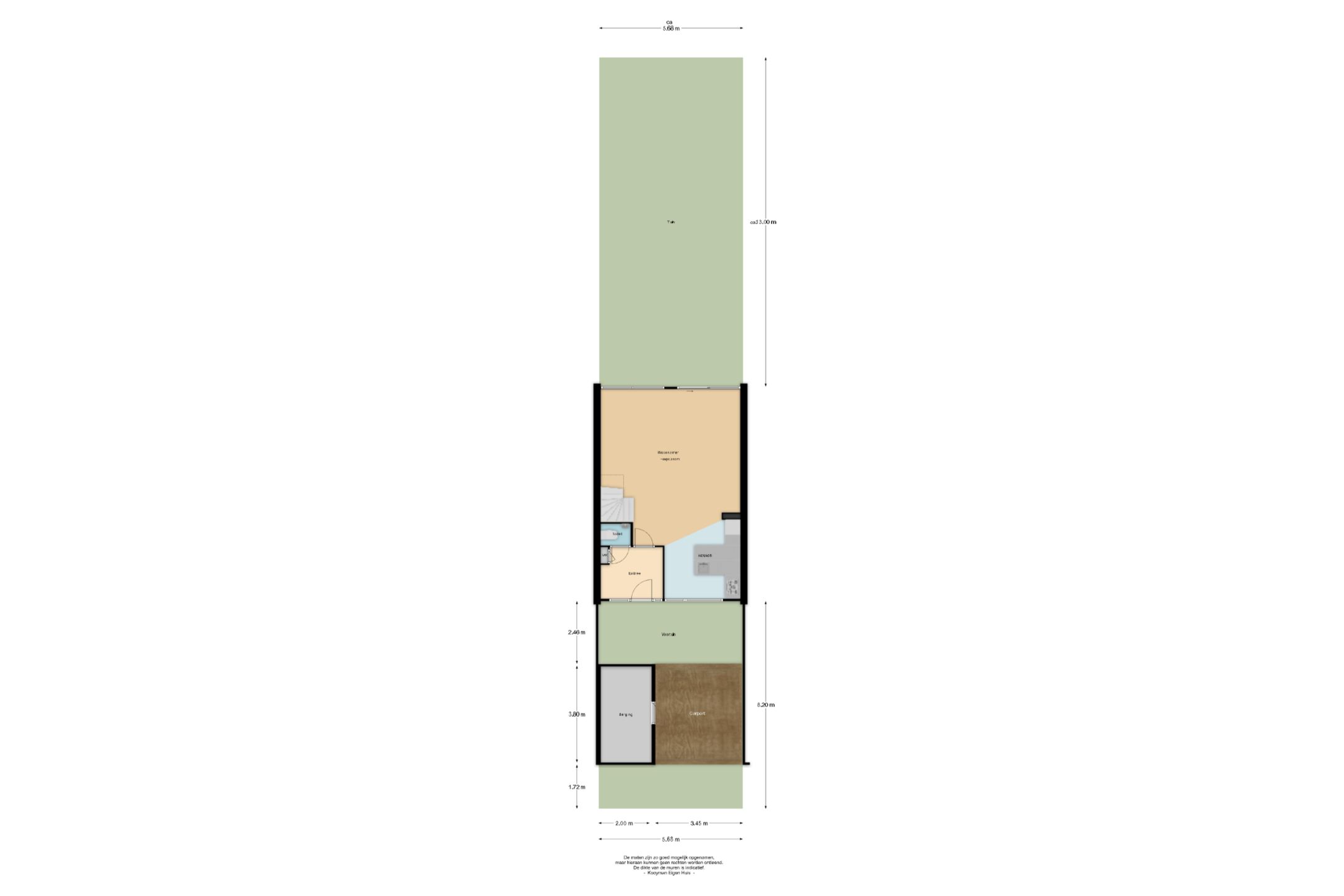 Spacious Terraced House with Four Bedrooms and Private Parking in Green Middenpolder — 27