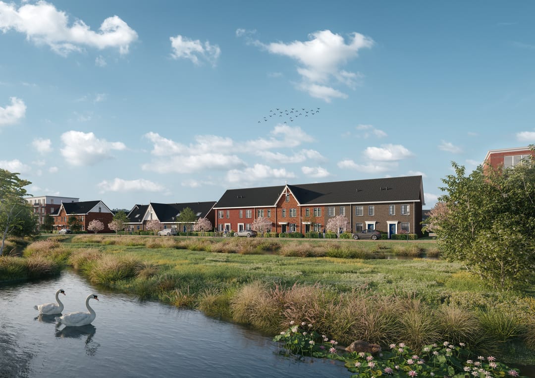 Foto 7 van De Kreek twee-onder-een-kapwoningen (Bouwnr. T37)